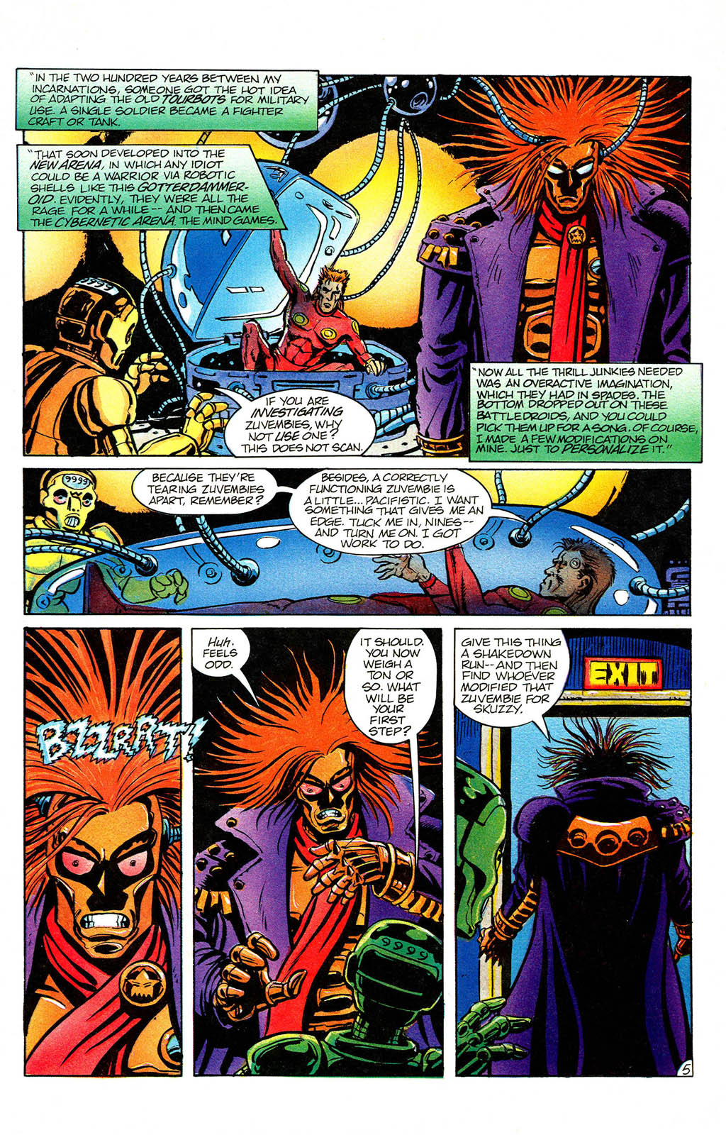 Read online Grimjack comic -  Issue #78 - 7
