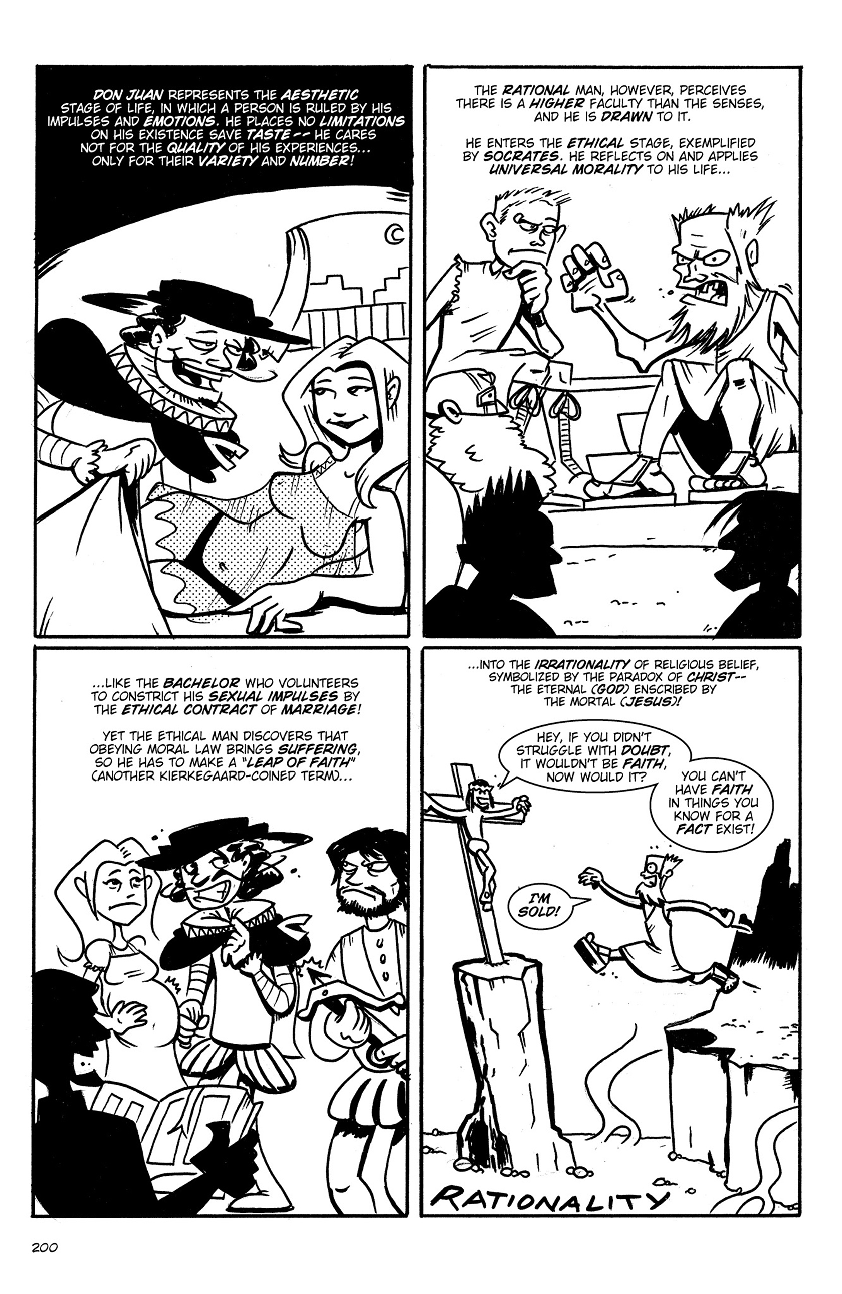 Read online Action Philosophers! comic -  Issue #Action Philosophers! TPB (Part 2) - 28