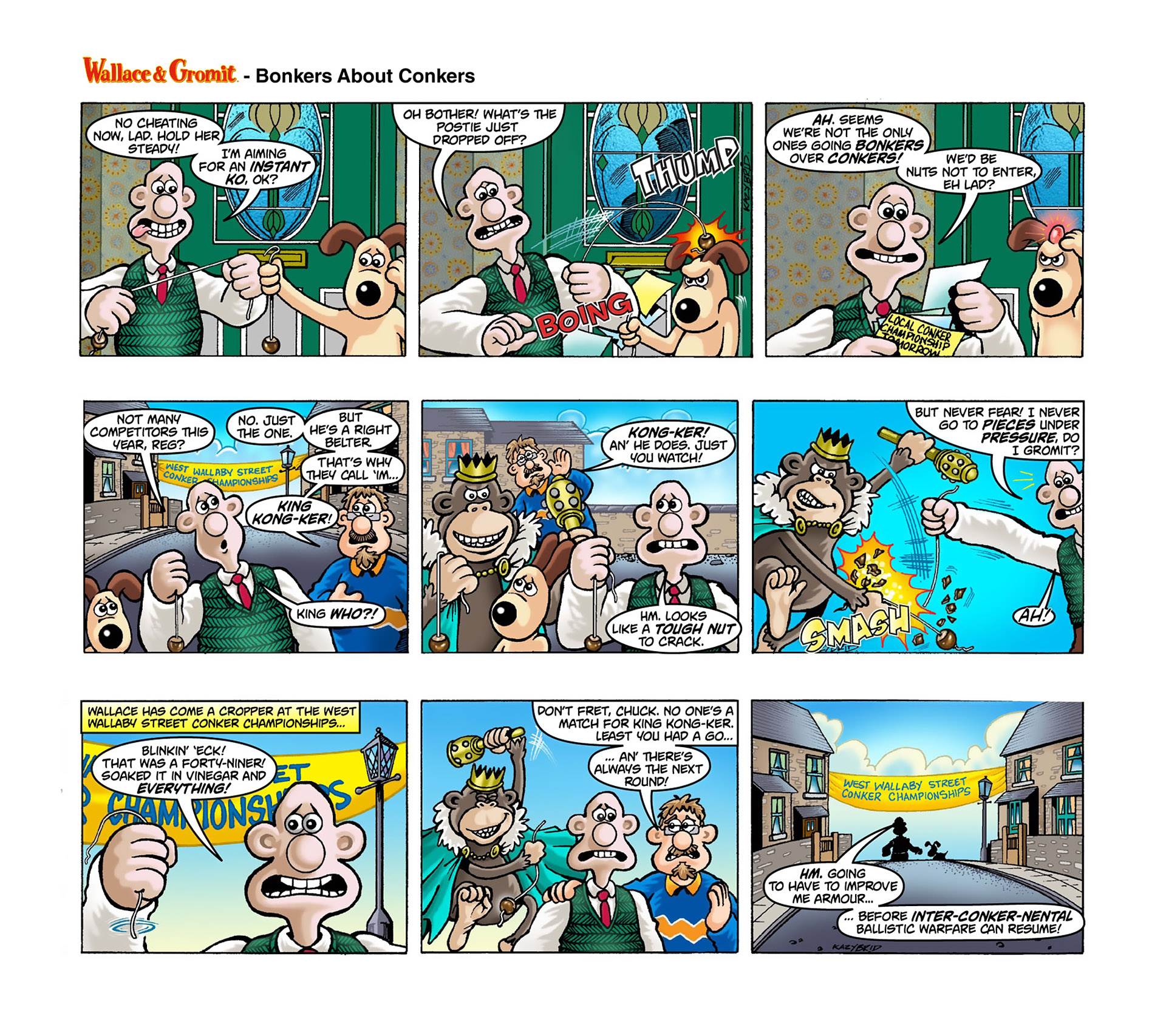 Read online Wallace & Gromit Dailies comic -  Issue #4 - 6