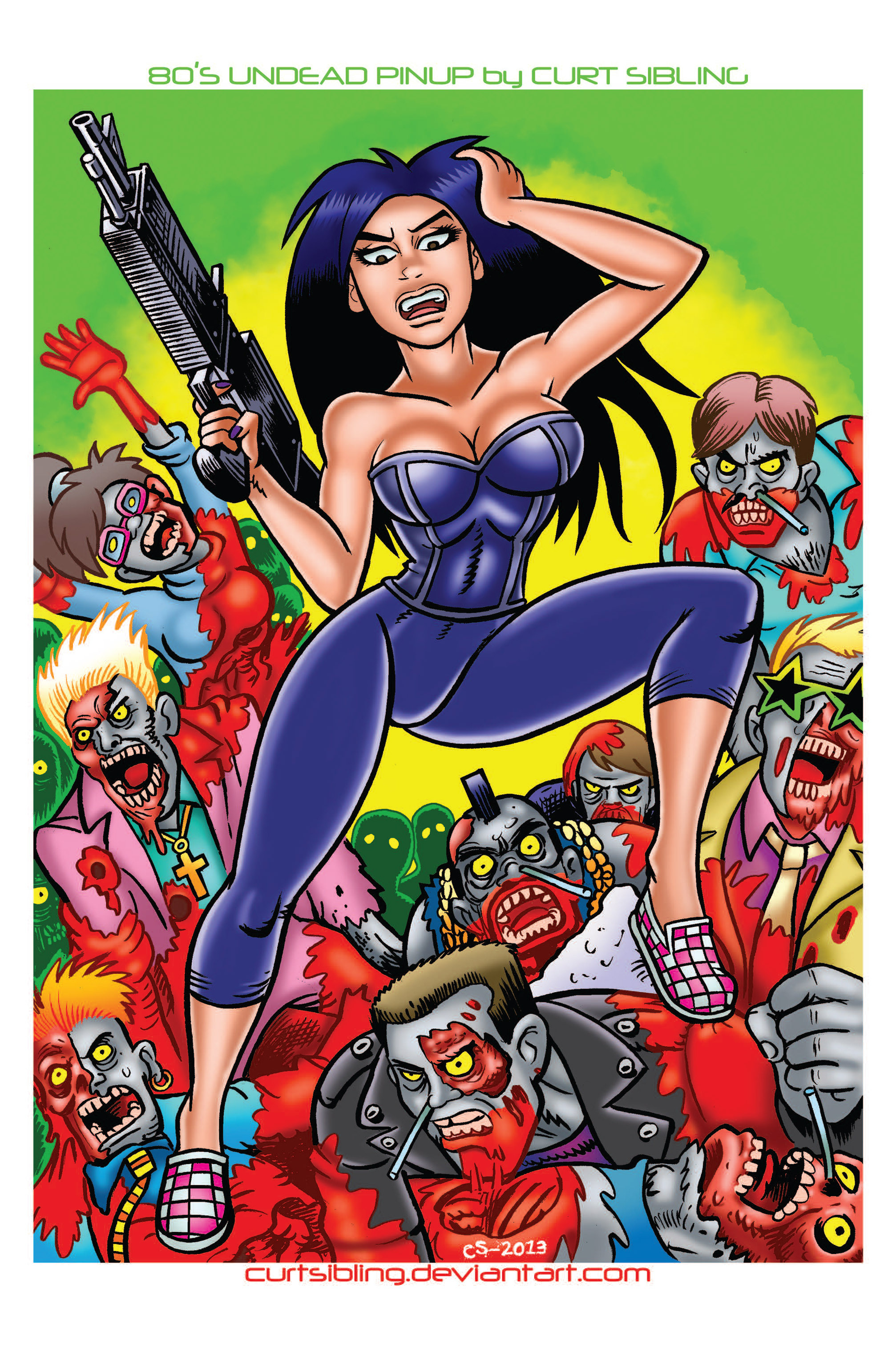 Read online Night of the 80's Undead comic -  Issue # TPB - 61