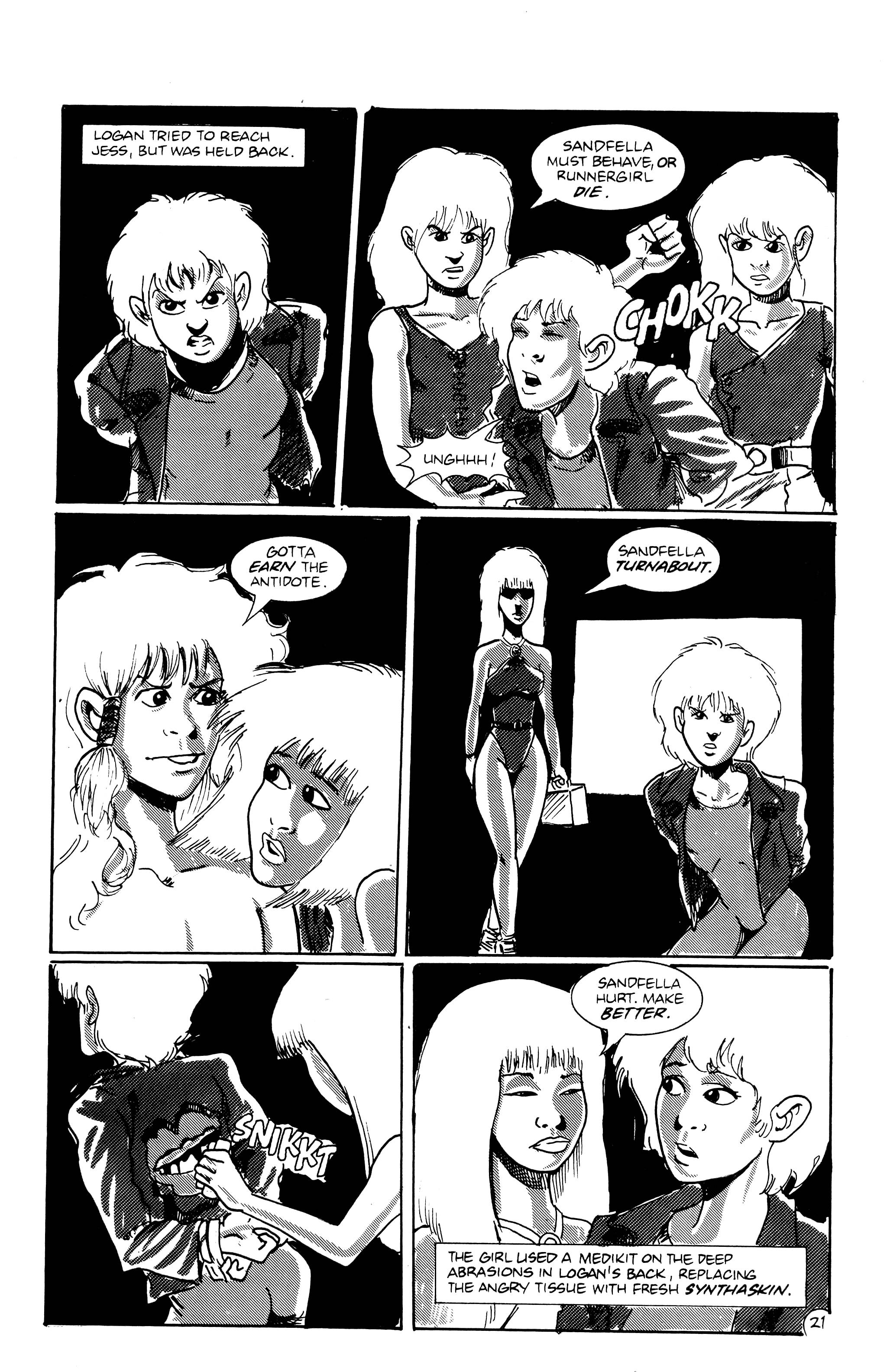 Read online Logan's Run (1990) comic -  Issue #4 - 23