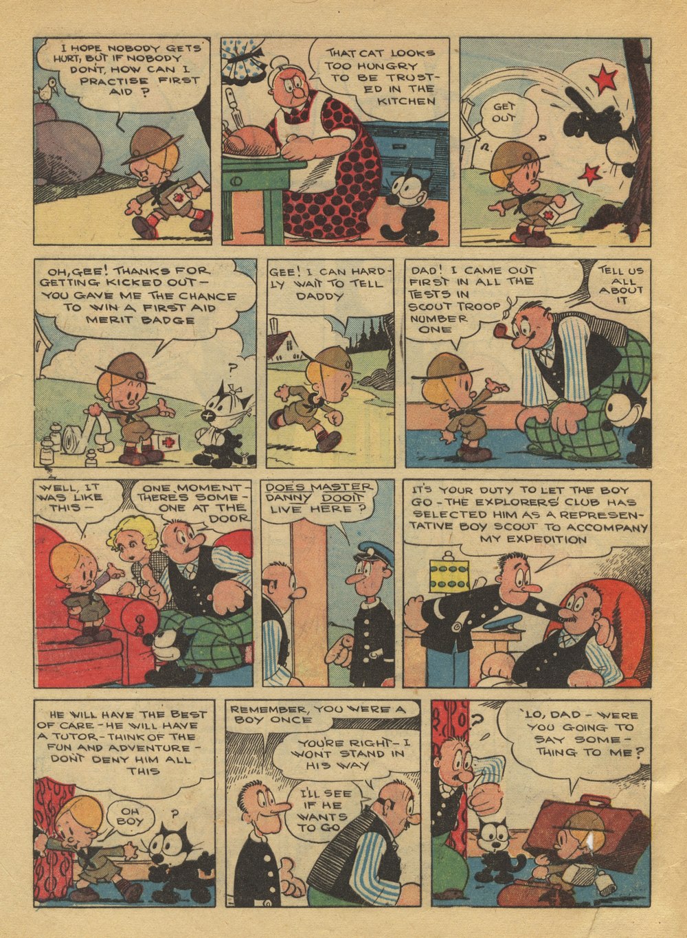 Read online Four Color Comics comic -  Issue #15 - 4