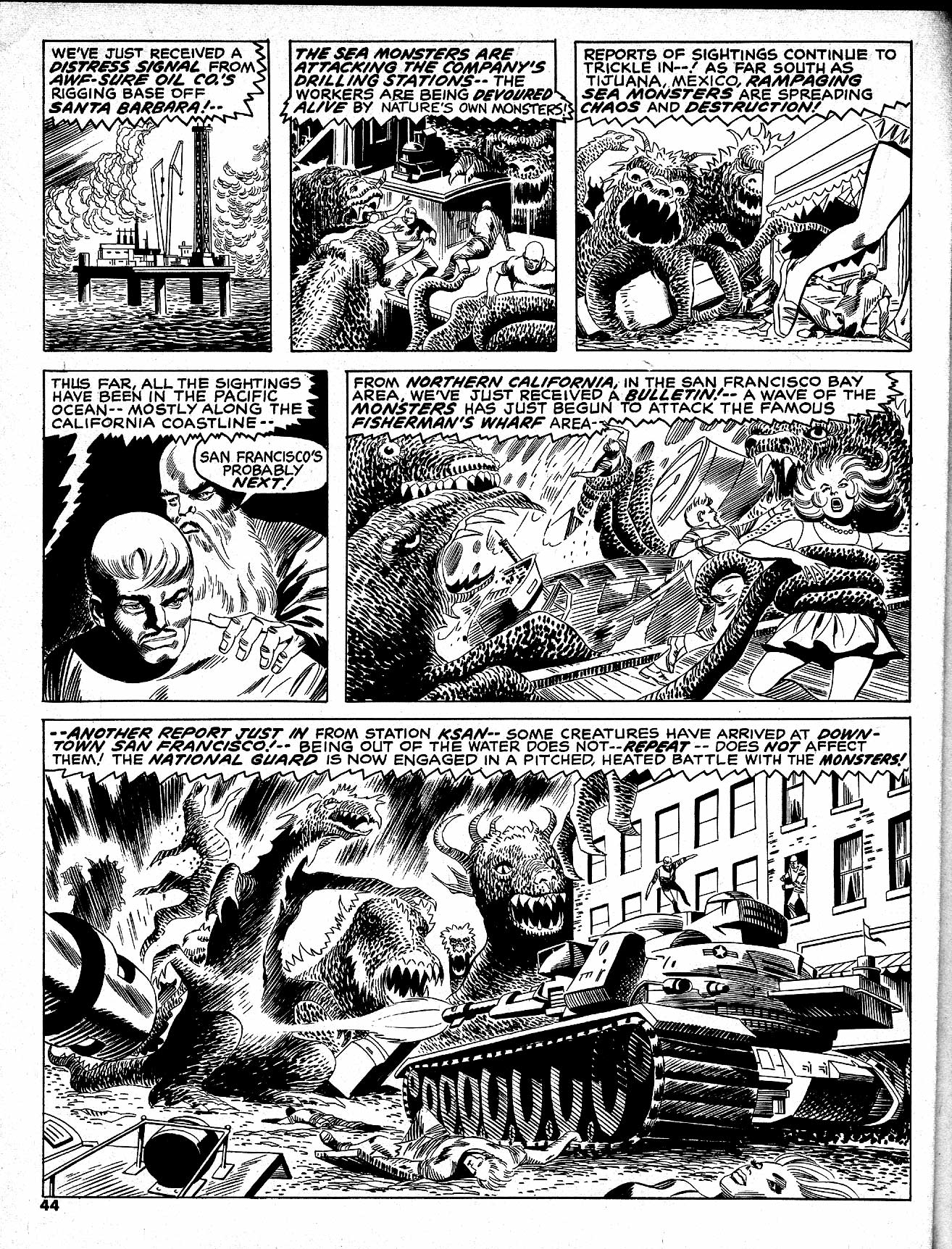 Read online Nightmare (1970) comic -  Issue #5 - 45