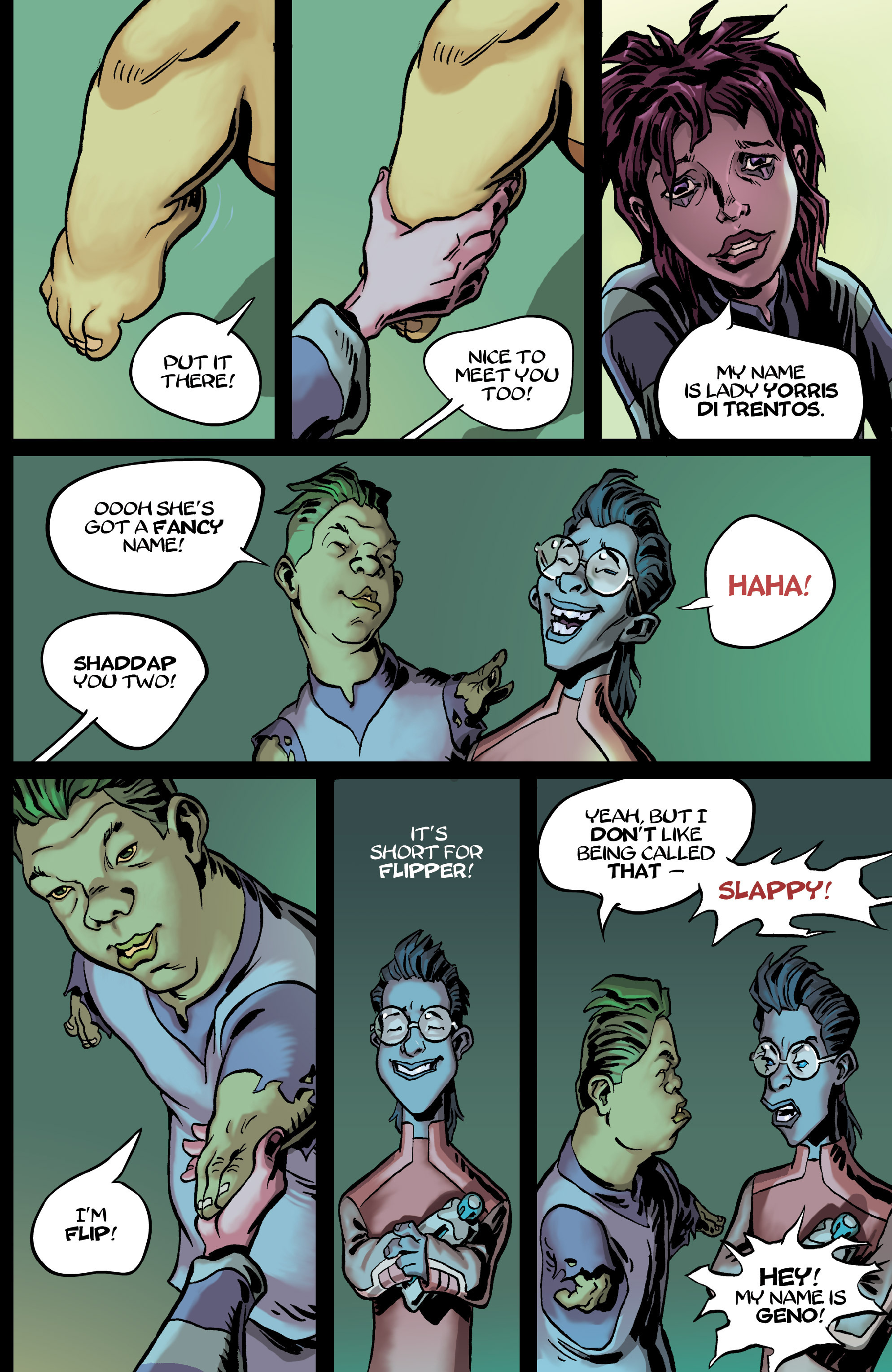 Read online 8House comic -  Issue #5 - 17