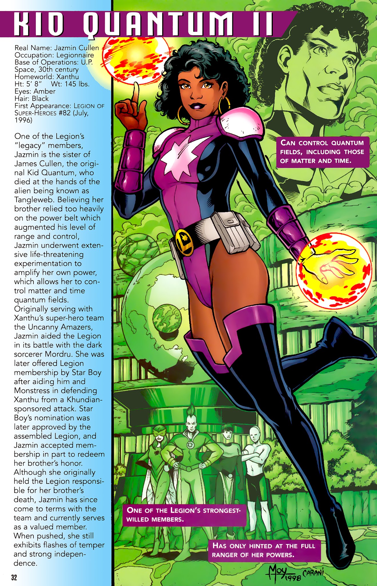 Read online Legion of Super-Heroes Secret Files comic -  Issue # Full - 26