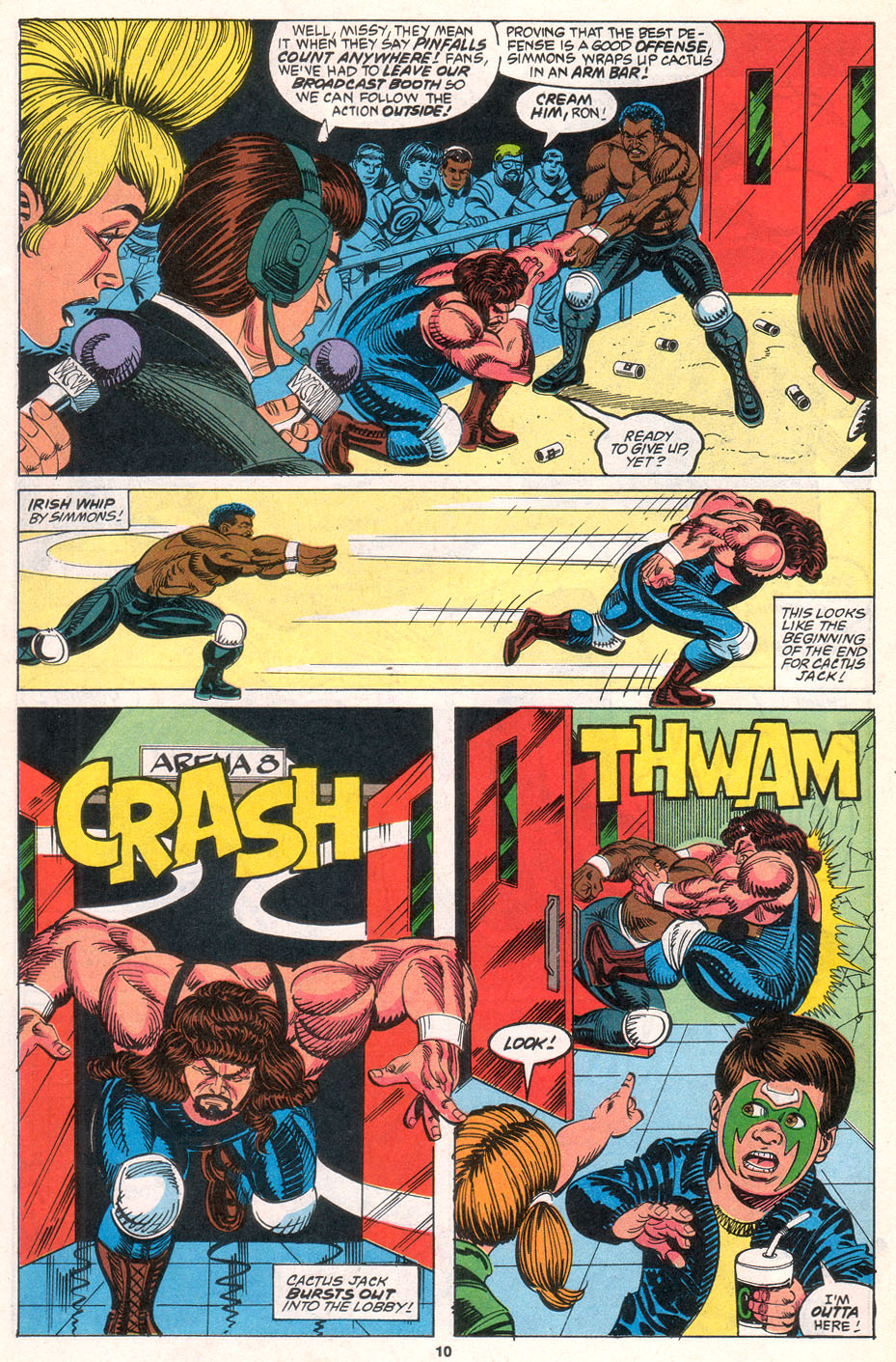 Read online WCW World Championship Wrestling comic -  Issue #7 - 11