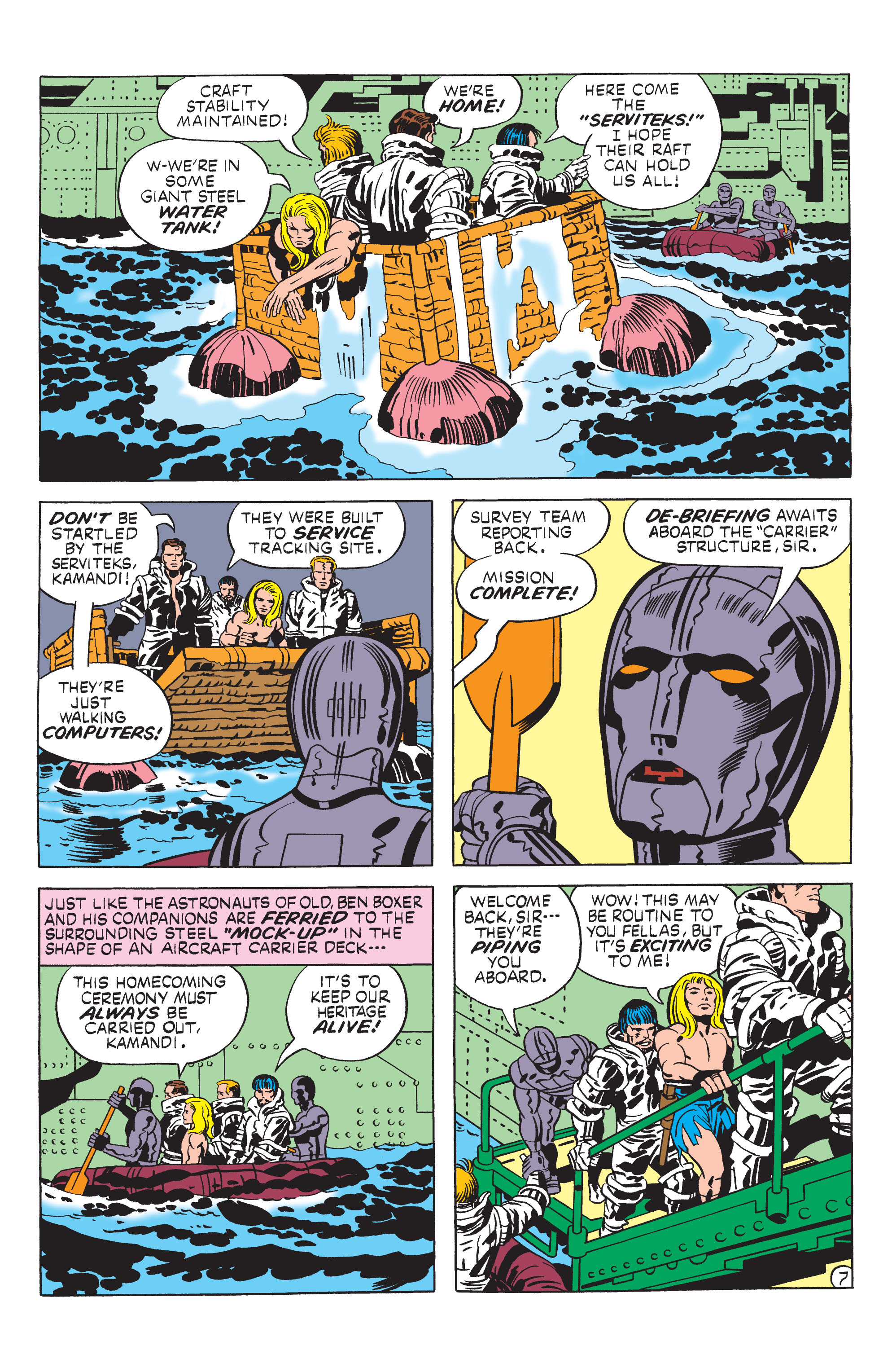 Read online Kamandi, The Last Boy On Earth comic -  Issue #9 - 7
