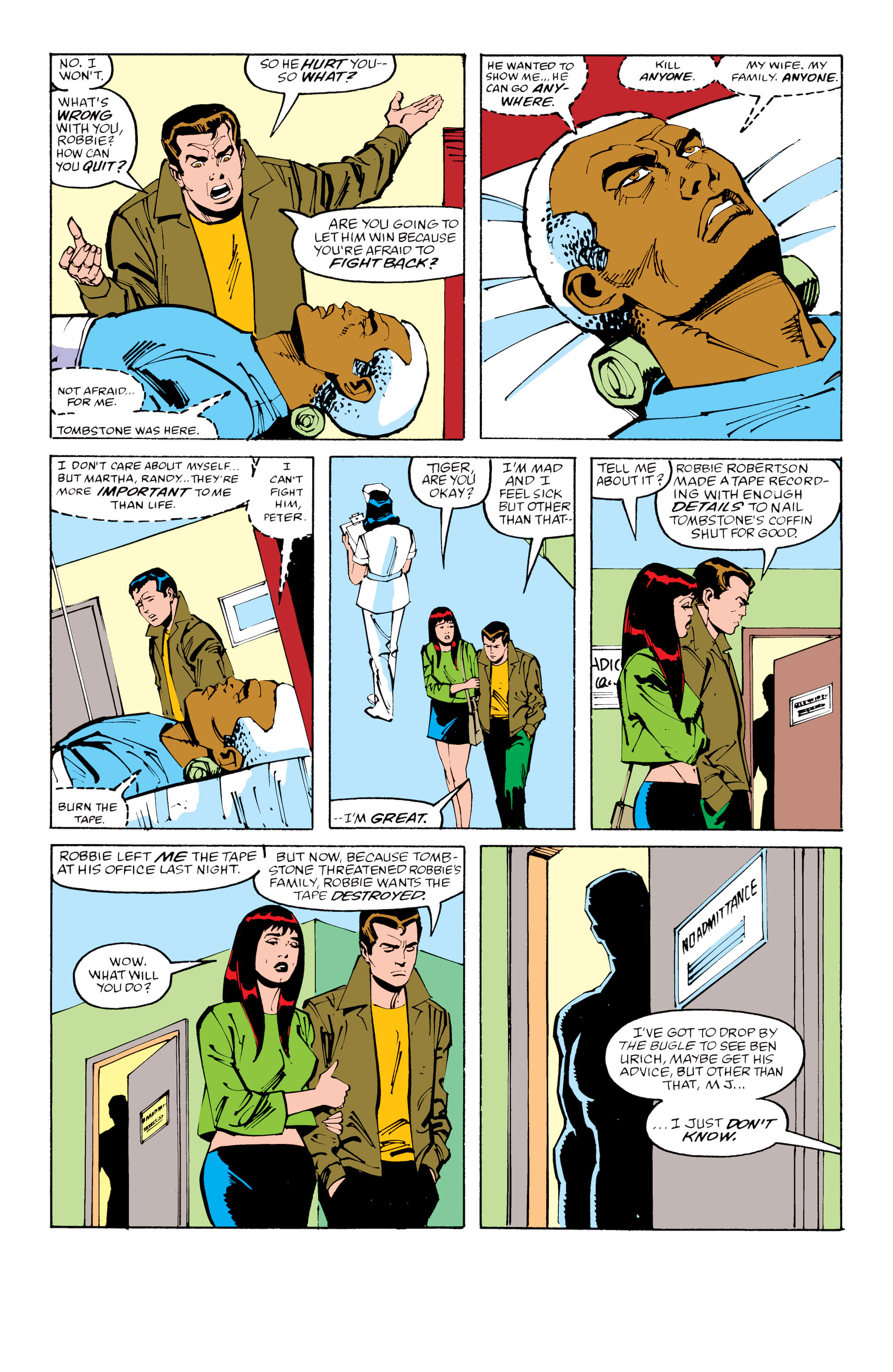 Read online The Spectacular Spider-Man (1976) comic -  Issue # _TPB Tombstone (Part 1) - 90