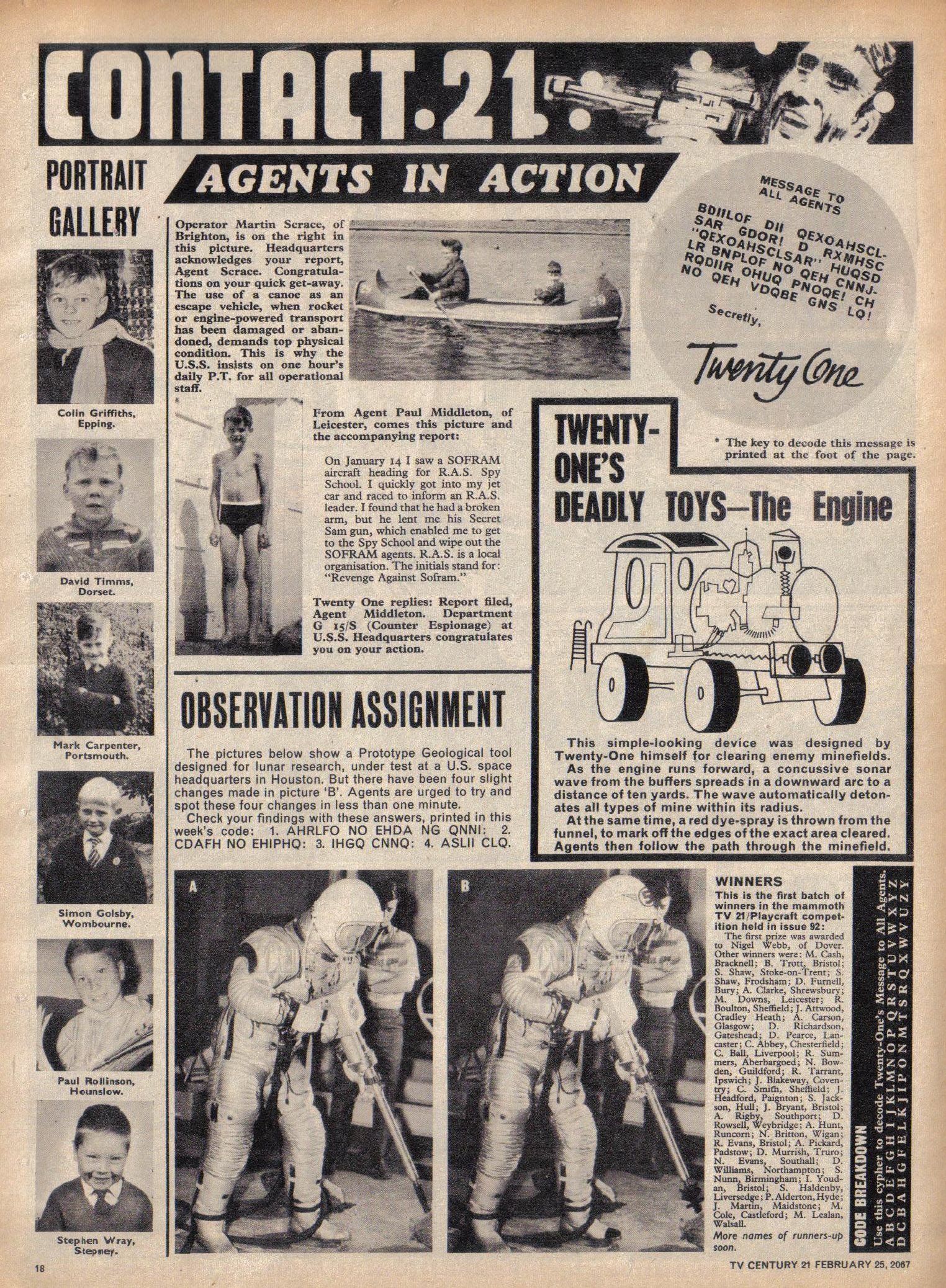 Read online TV Century 21 (TV 21) comic -  Issue #110 - 17