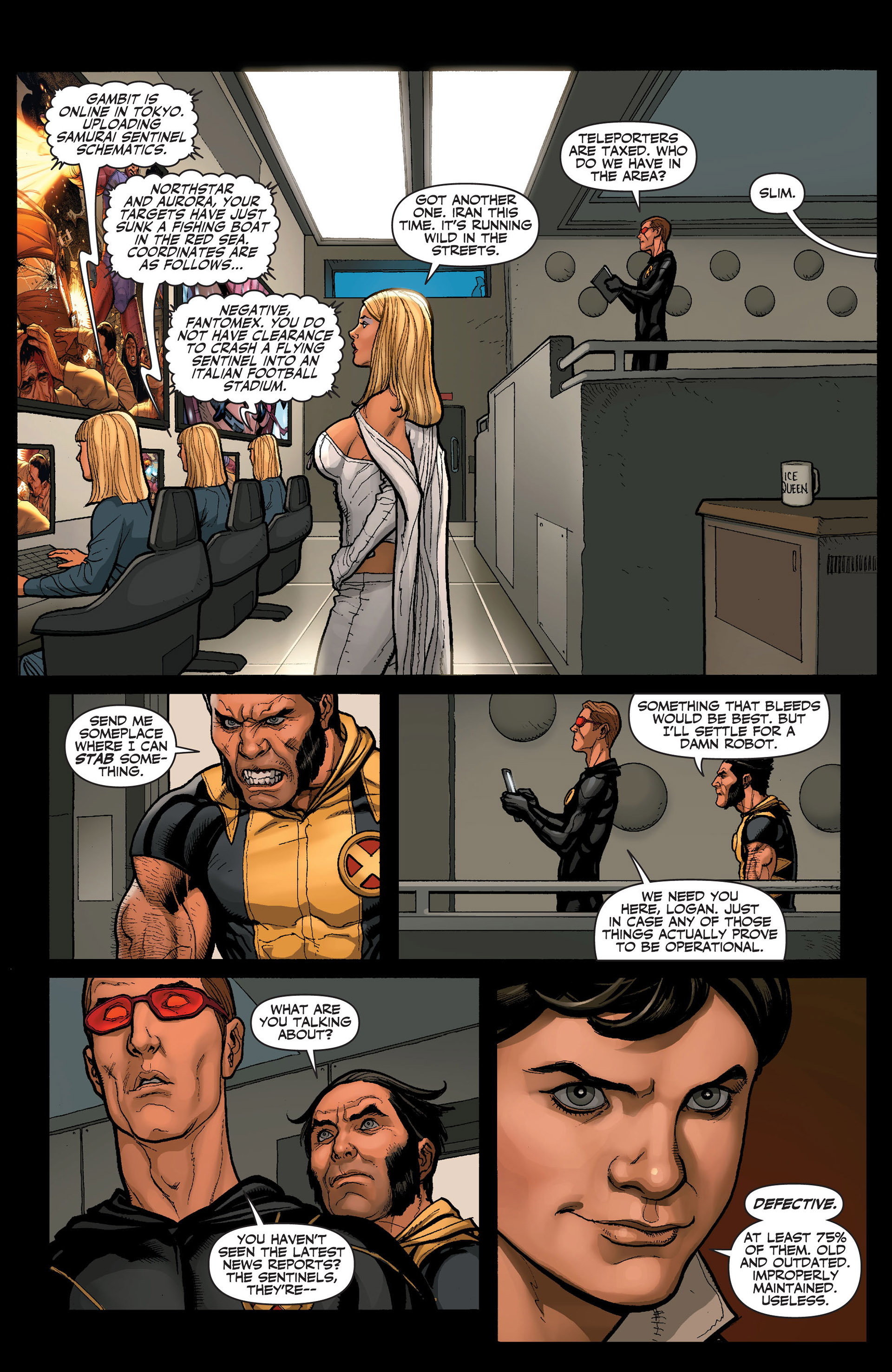 Read online X-Men: Schism comic -  Issue #2 - 7