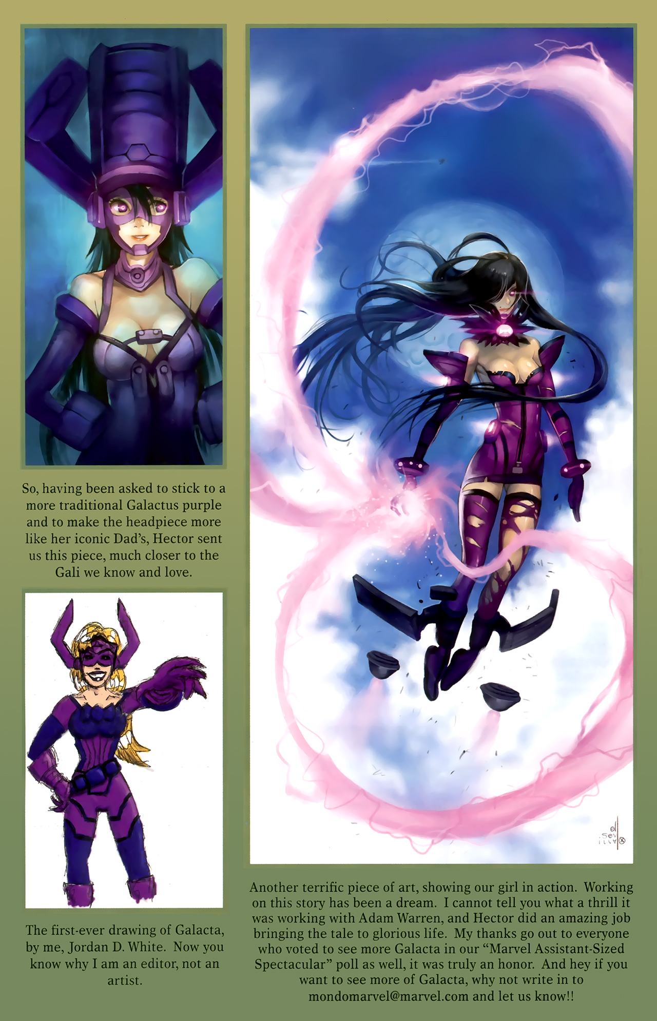 Read online Galacta: Daughter of Galactus comic -  Issue # Full - 34