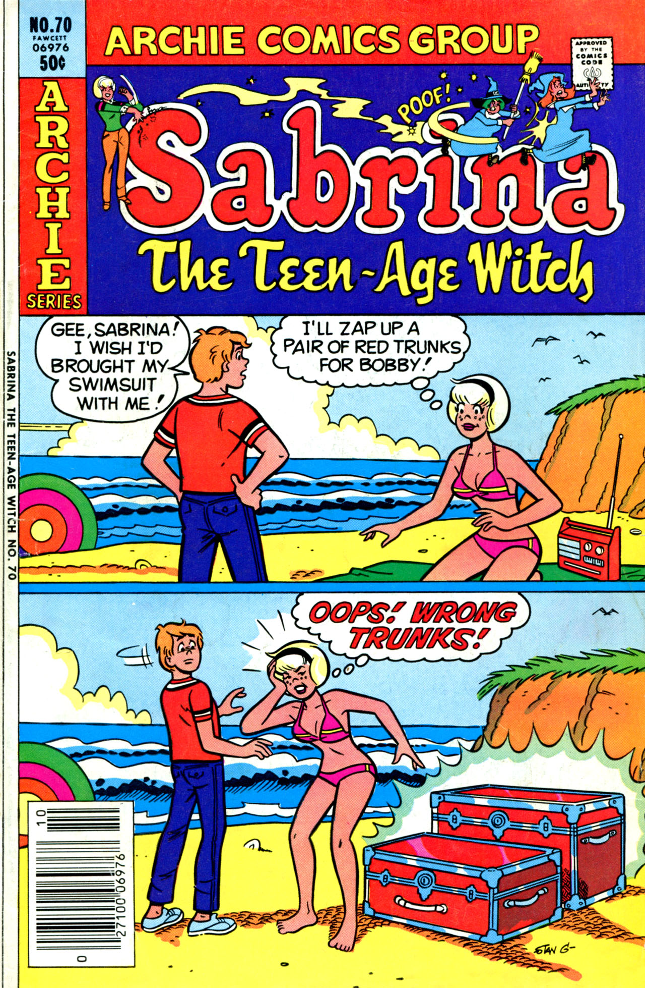Read online Sabrina The Teenage Witch (1971) comic -  Issue #70 - 1