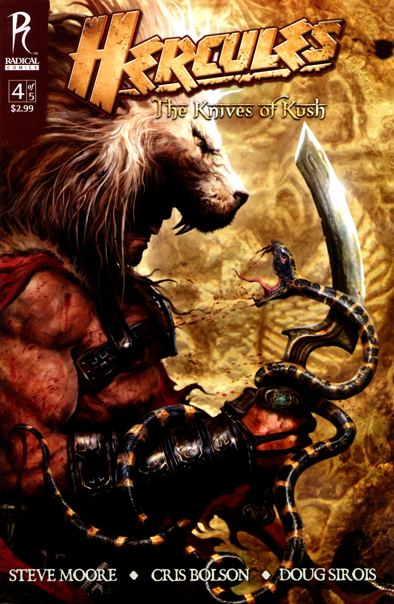 Read online Hercules: The Knives of Kush comic -  Issue #4 - 1