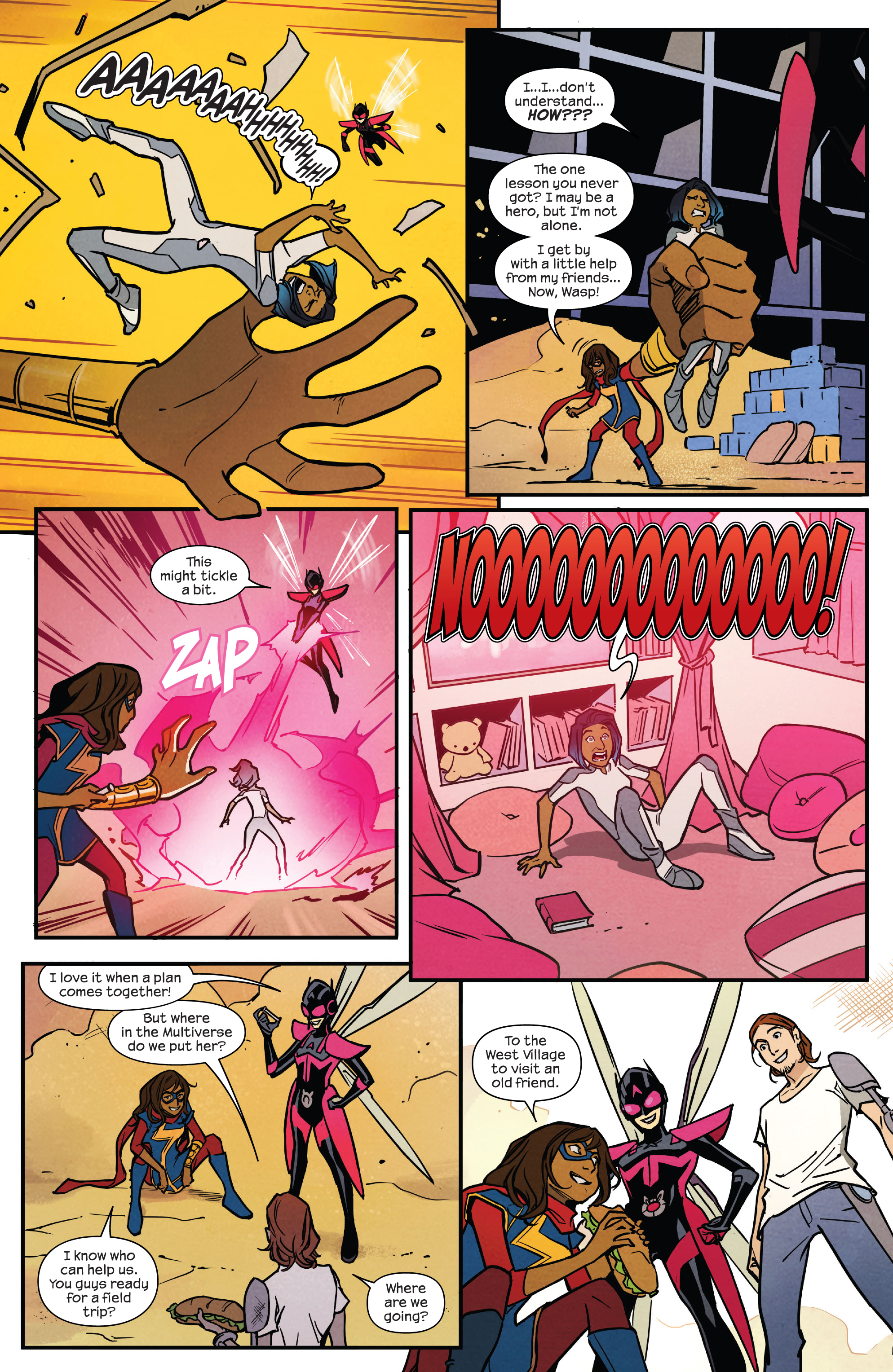 Read online Ms. Marvel: Beyond the Limit comic -  Issue #5 - 16