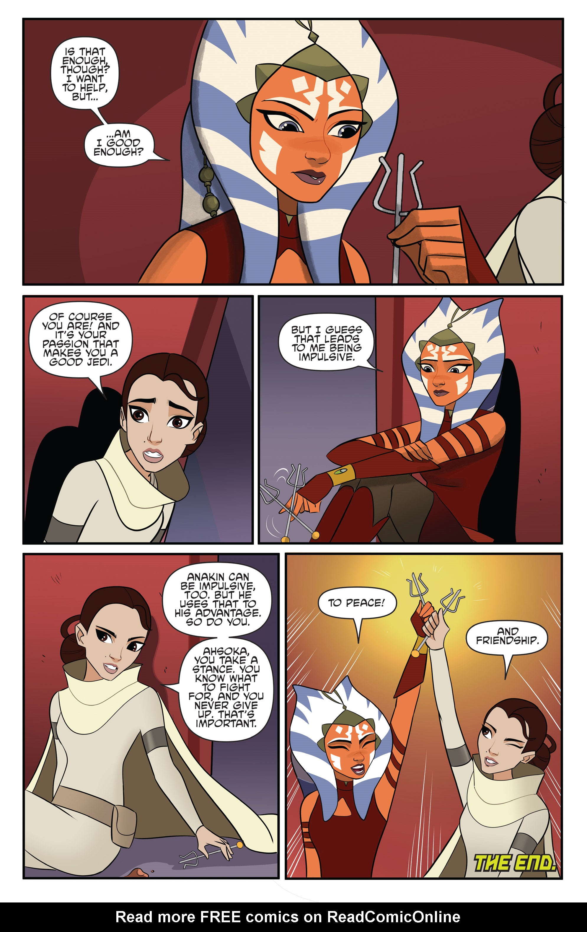 Read online Star Wars Forces of Destiny-Ahsoka & Padmé comic -  Issue # Full - 22