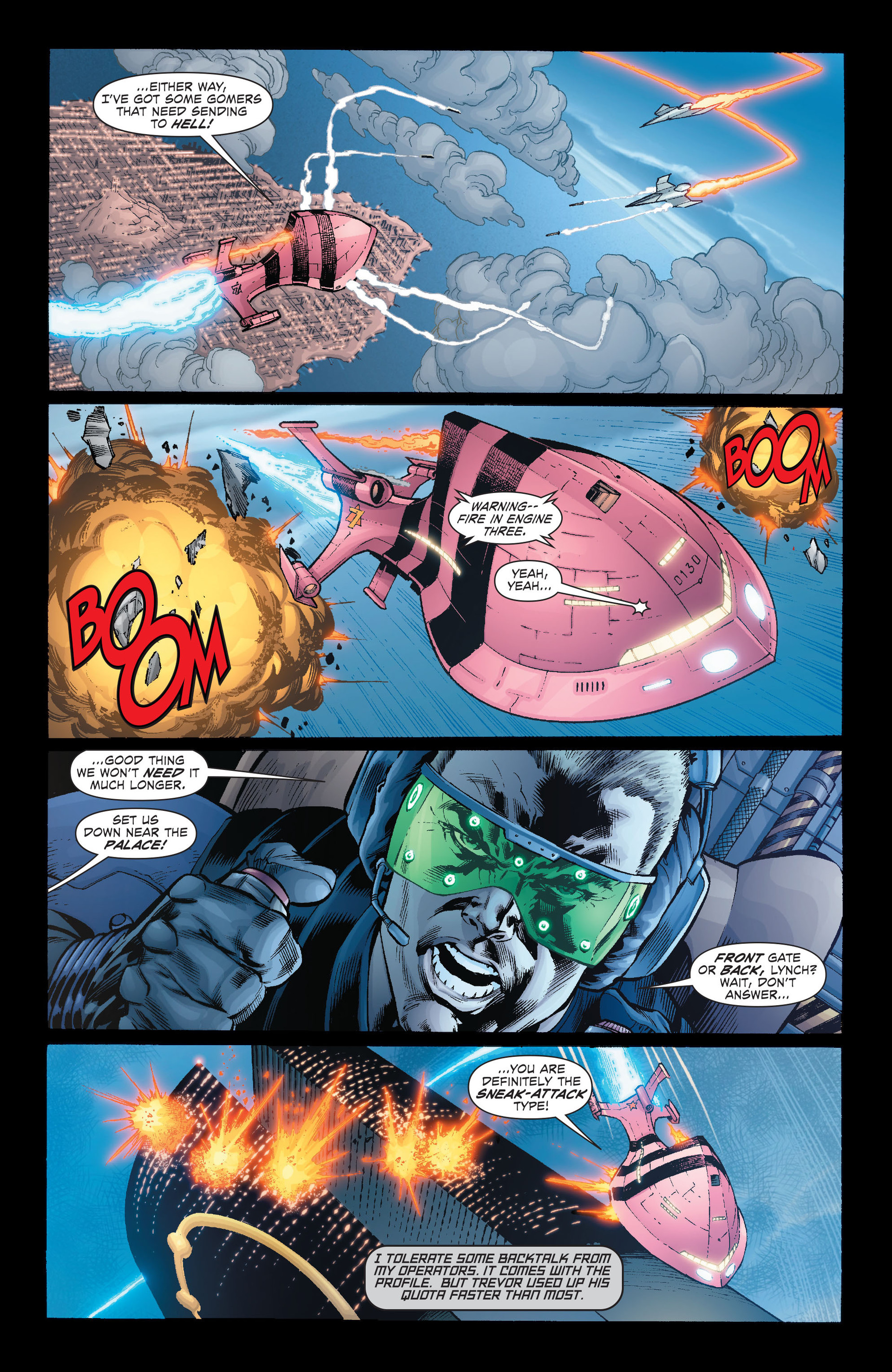 Read online Team 7 (2012) comic -  Issue #7 - 8