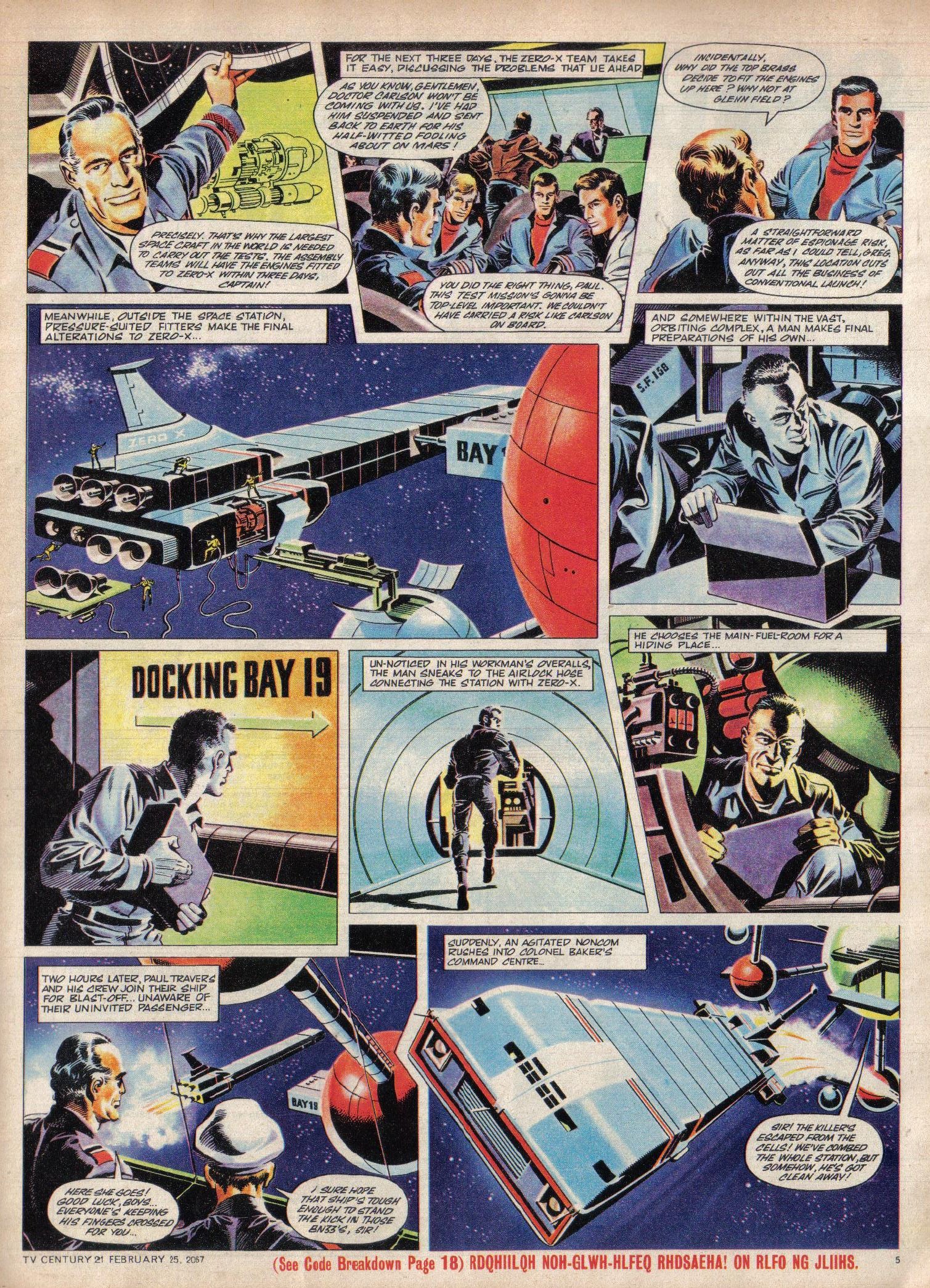 Read online TV Century 21 (TV 21) comic -  Issue #110 - 5