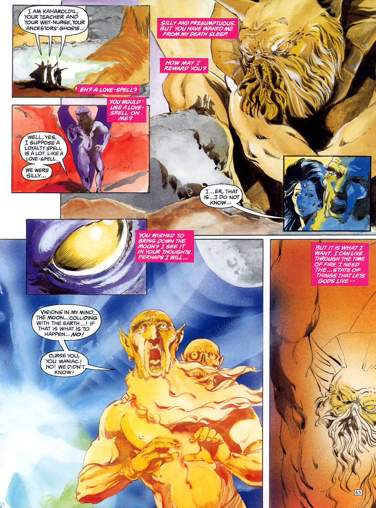 Read online Science Fiction Graphic Novel comic -  Issue #6 - 44