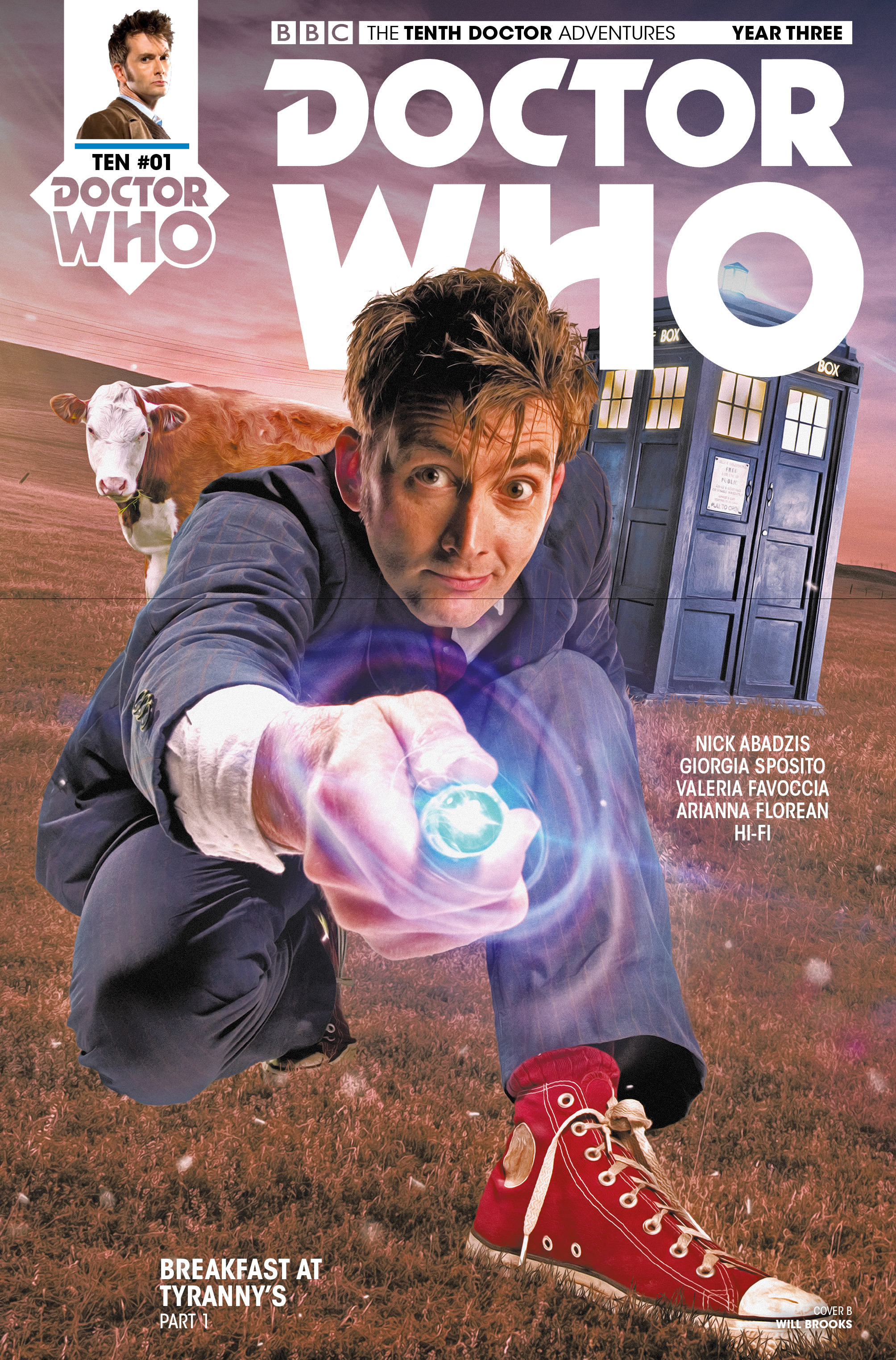 Read online Doctor Who: The Tenth Doctor Year Three comic -  Issue #1 - 2