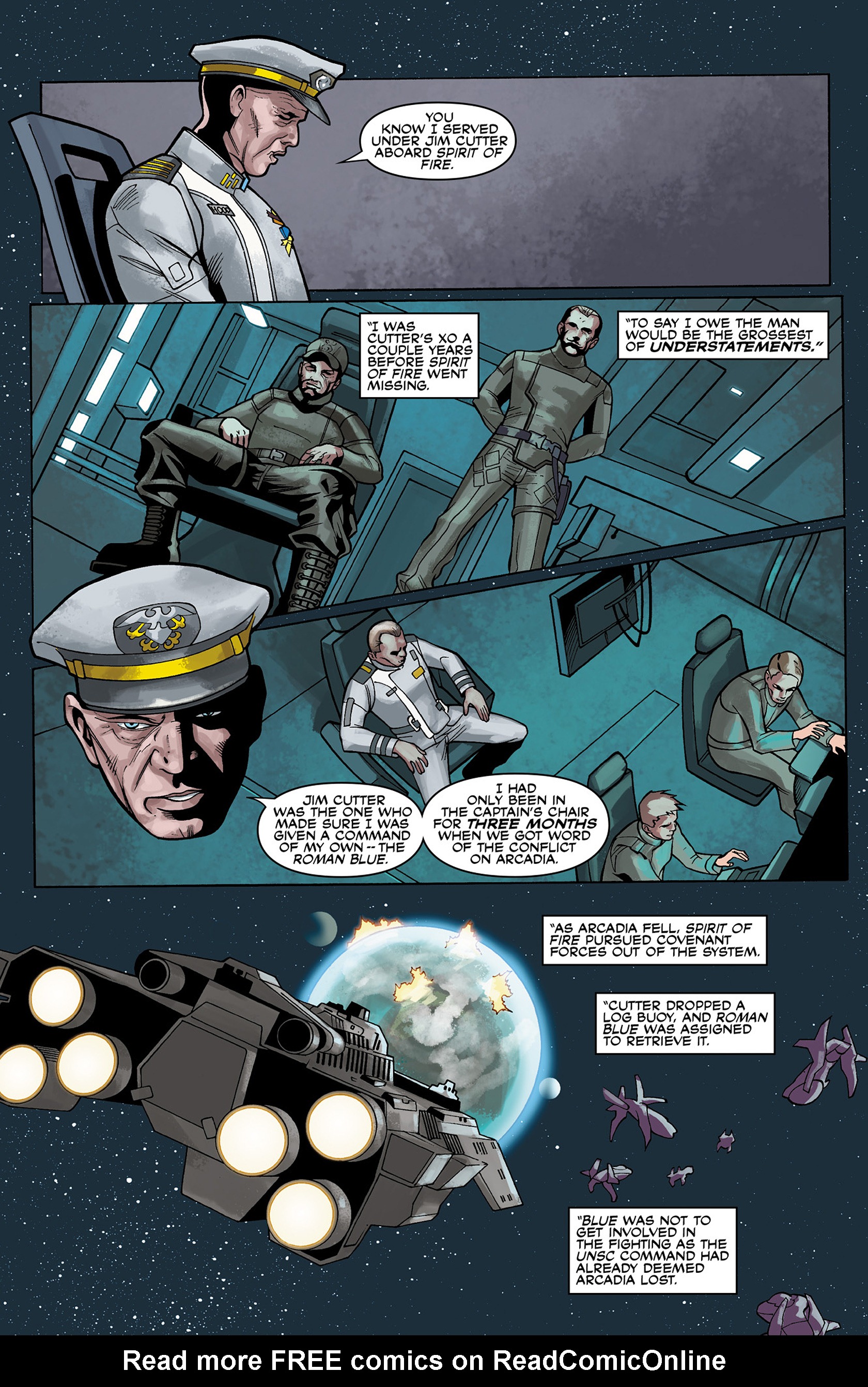 Read online Halo: Escalation comic -  Issue #5 - 10