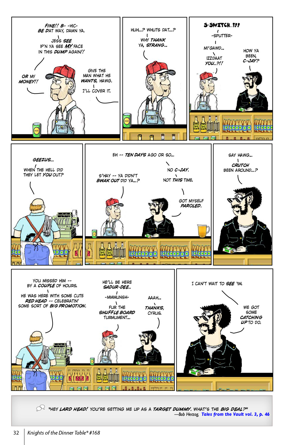 Read online Knights of the Dinner Table comic -  Issue #168 - 34