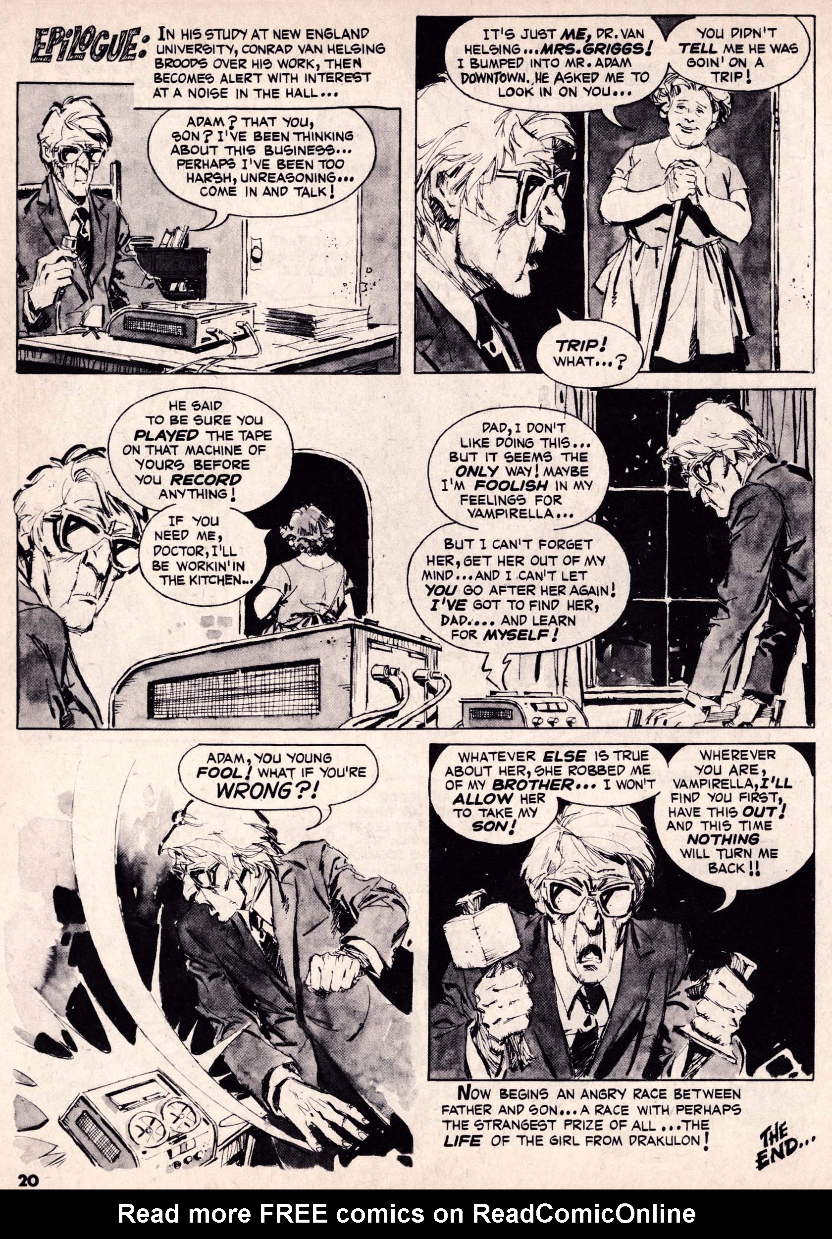 Read online Vampirella (1969) comic -  Issue #13 - 20