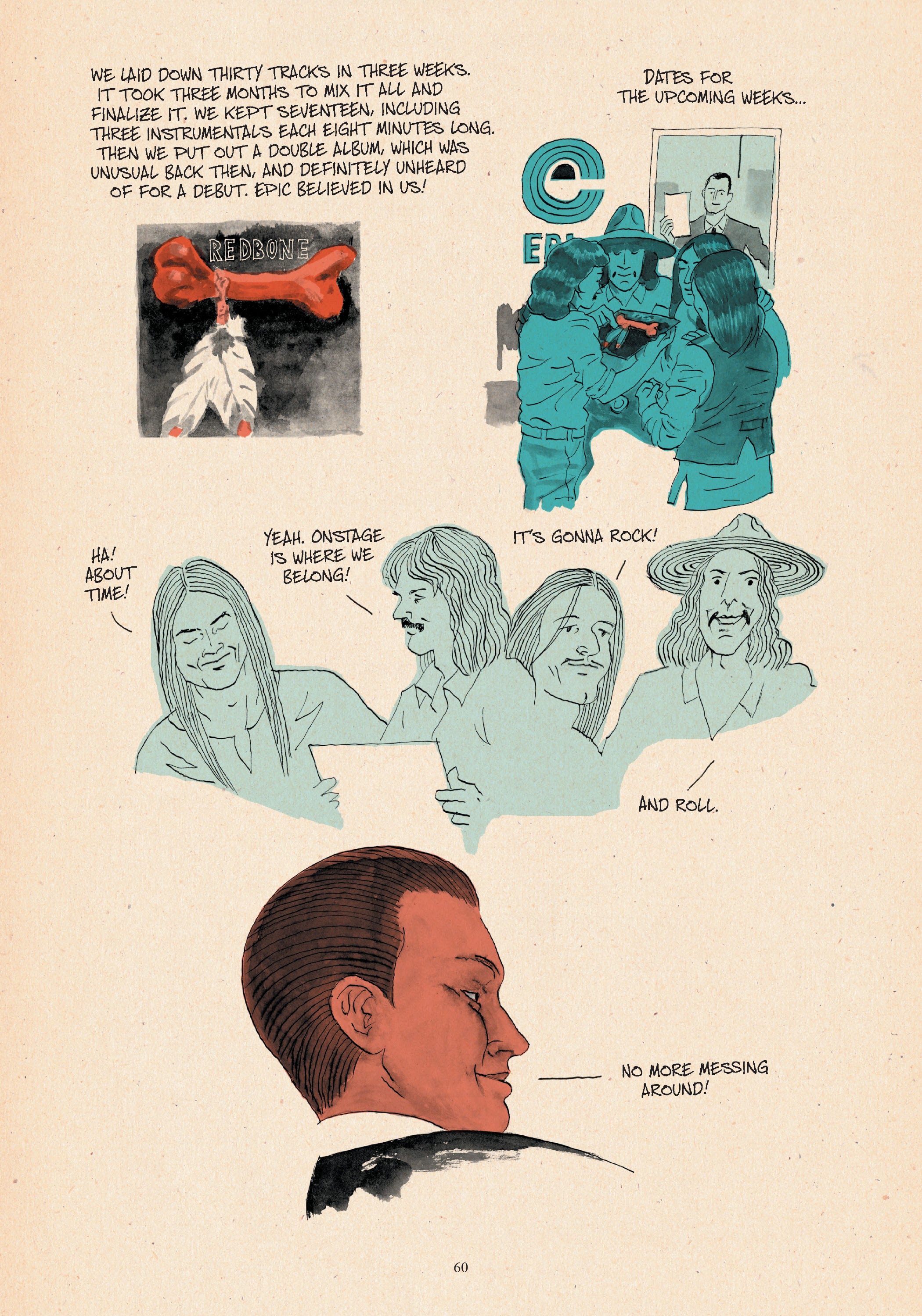 Read online Redbone: The True Story of A Native American Rock Band comic -  Issue # TPB - 52