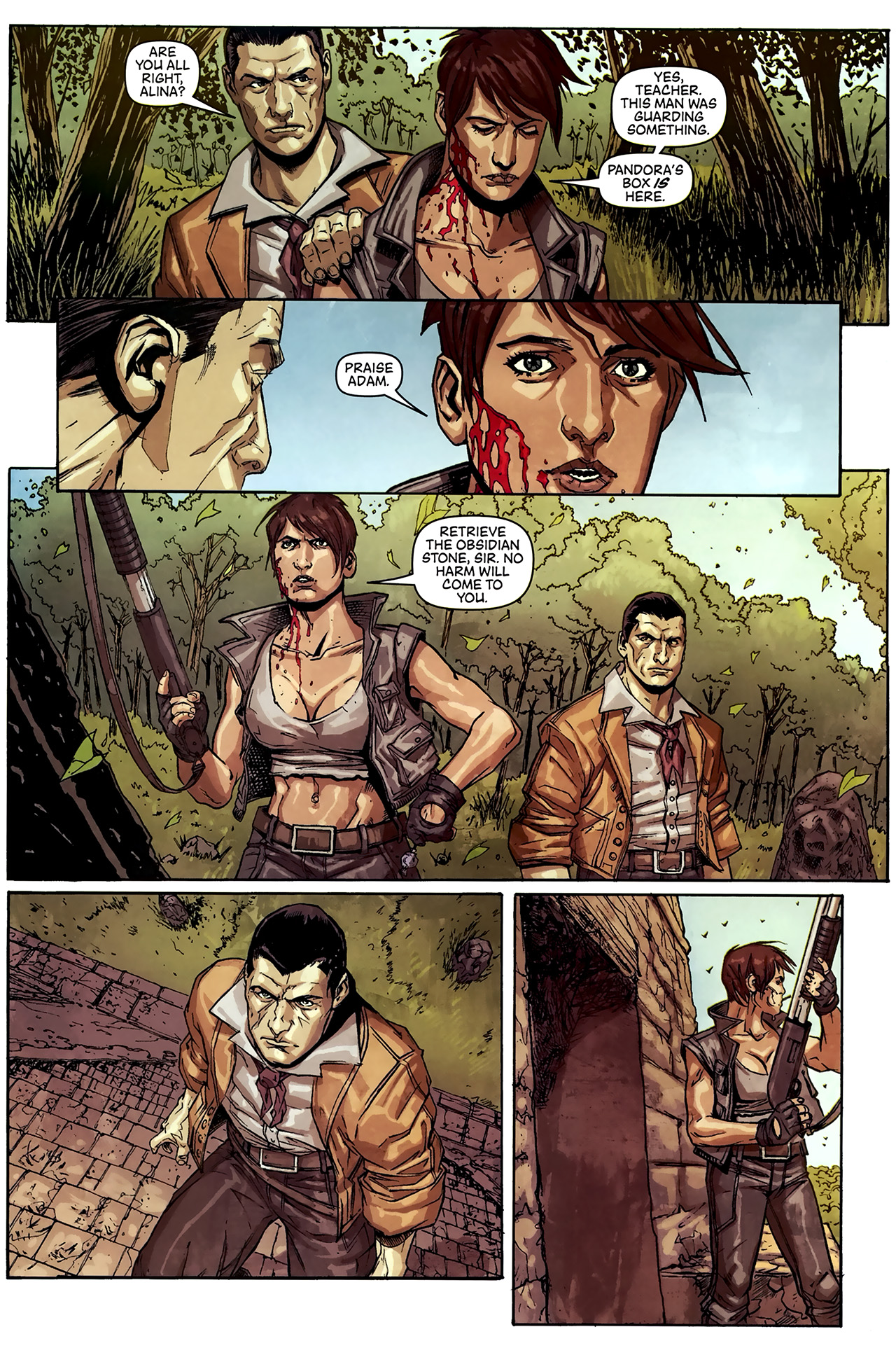 Read online Broken Trinity vol 2: Pandora's Box comic -  Issue #4 - 16