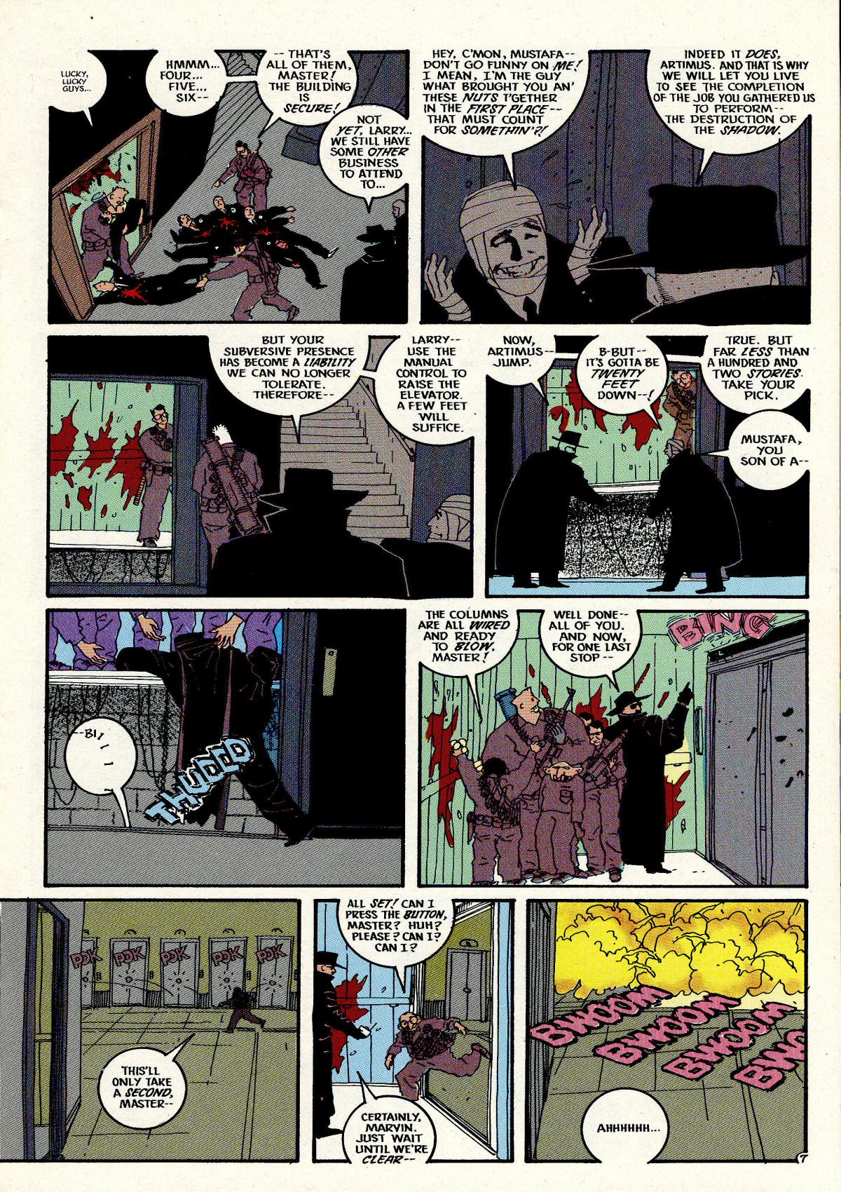 Read online The Shadow (1987) comic -  Issue #13 - 9