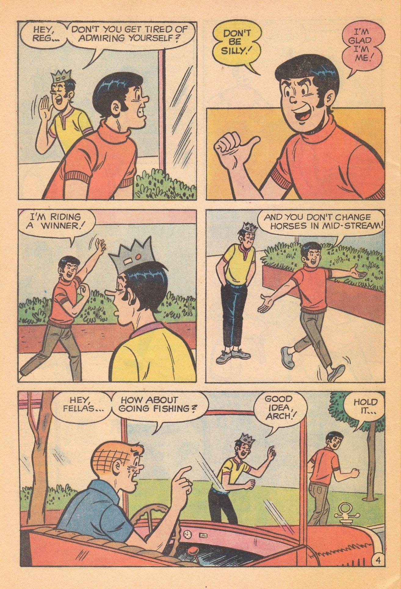 Read online Reggie and Me (1966) comic -  Issue #38 - 32