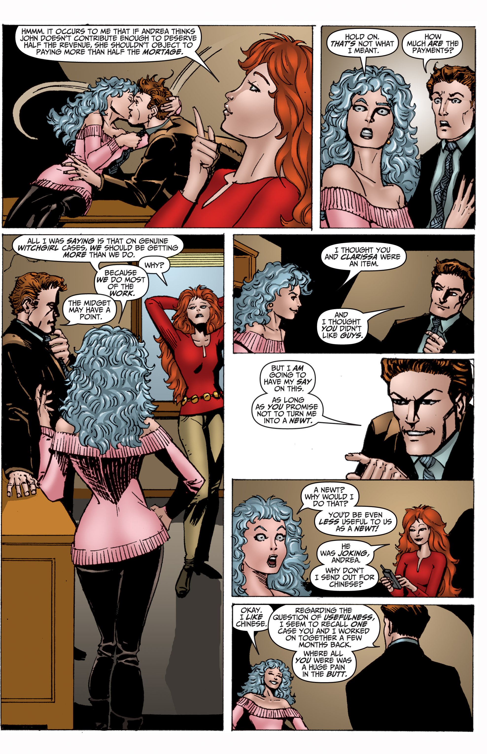 Read online WitchGirls, Inc. comic -  Issue #1 - 10