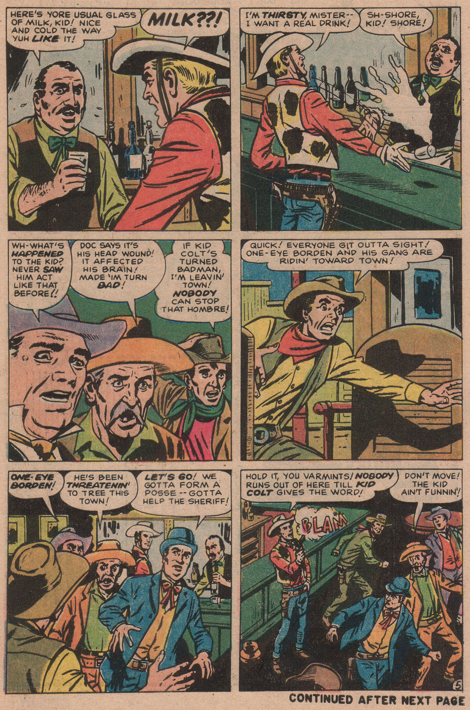 Read online Kid Colt Outlaw comic -  Issue #182 - 9