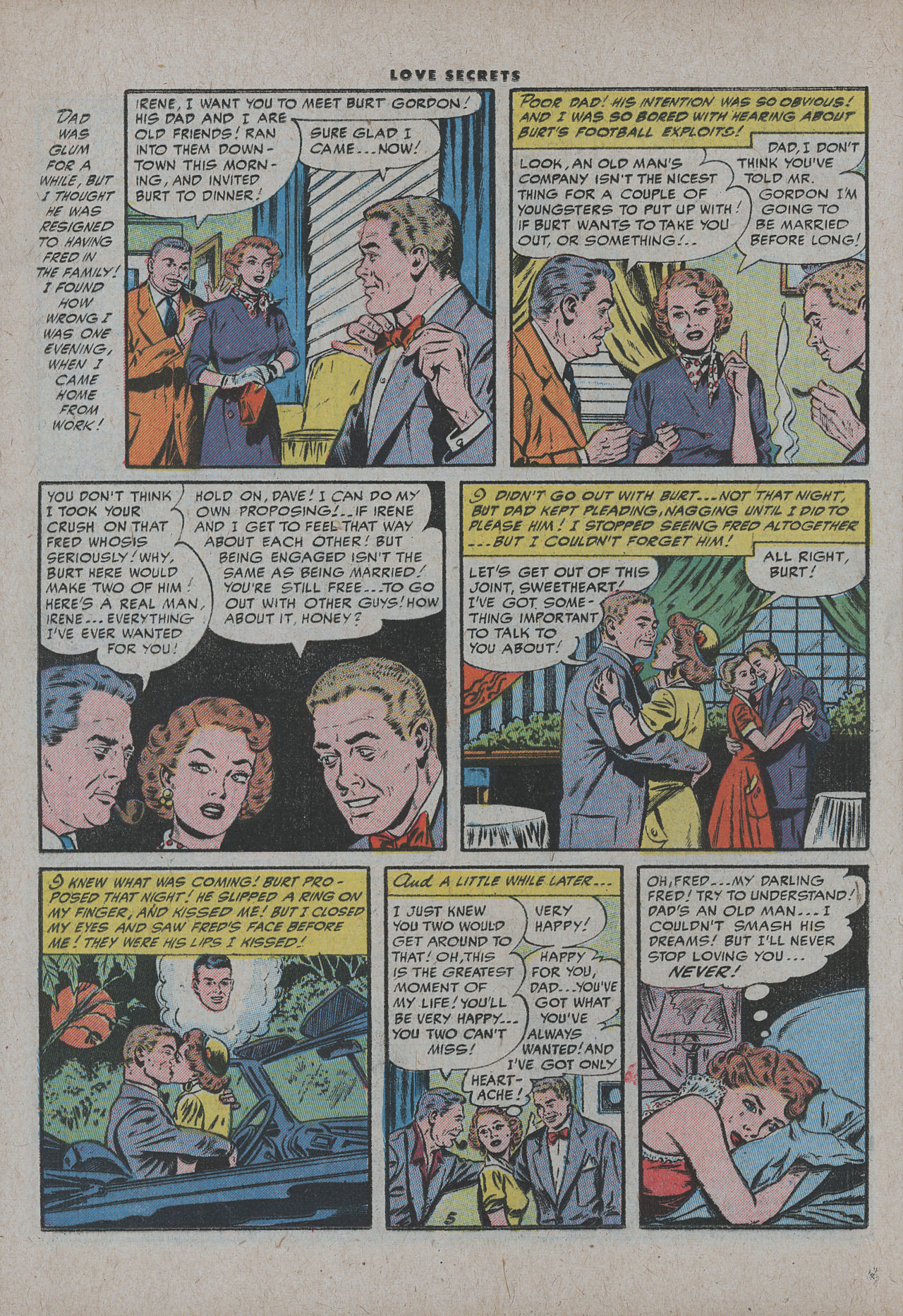 Read online Love Secrets (1953) comic -  Issue #46 - 16