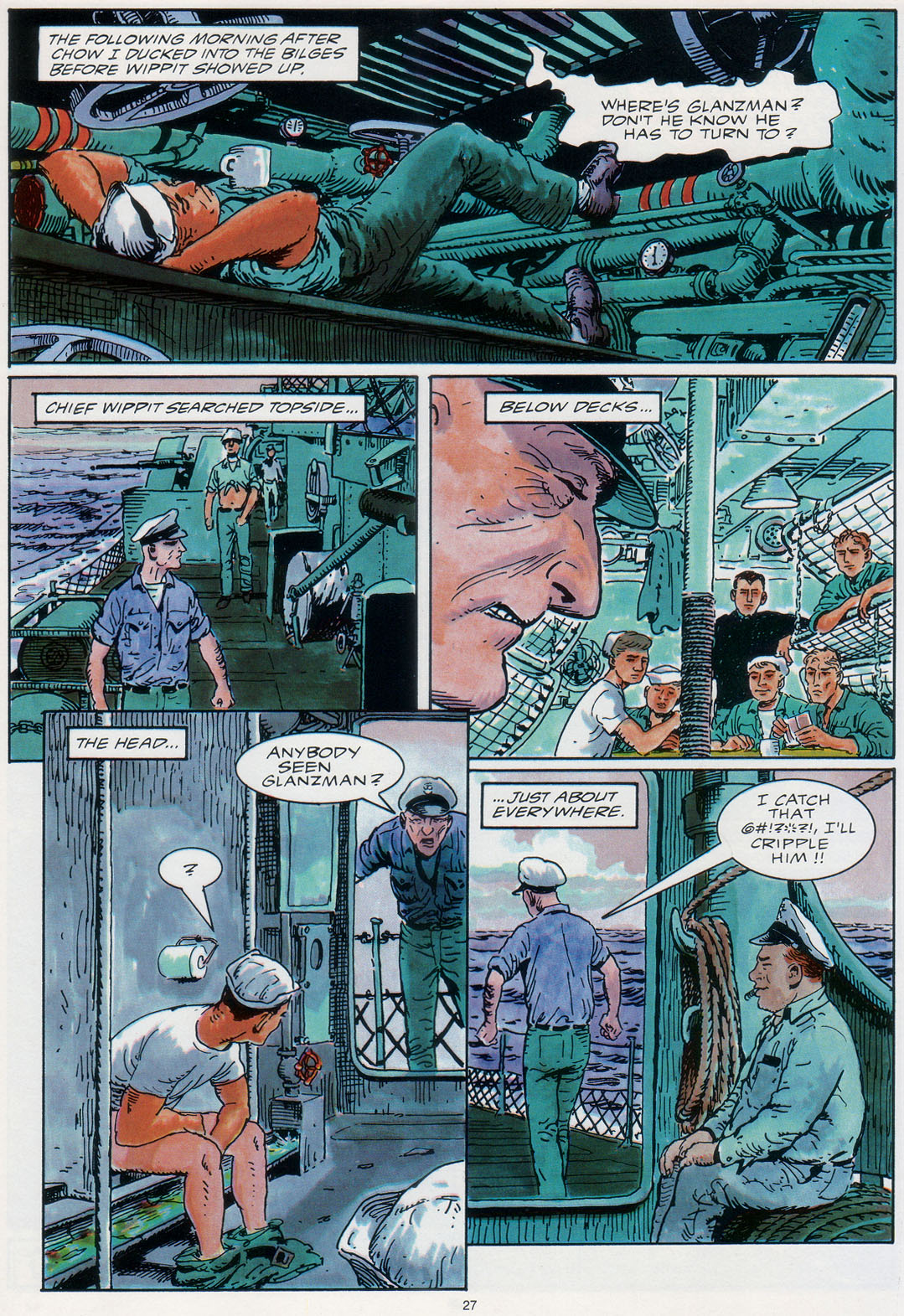 Read online Marvel Graphic Novel comic -  Issue #30 - A Sailor's Story - 33