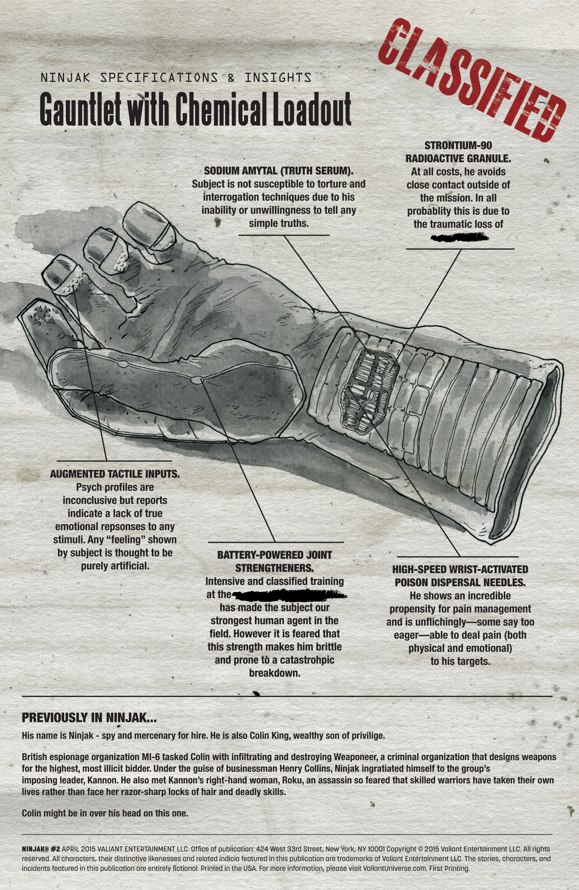 Read online Ninjak (2015) comic -  Issue #2 - 2