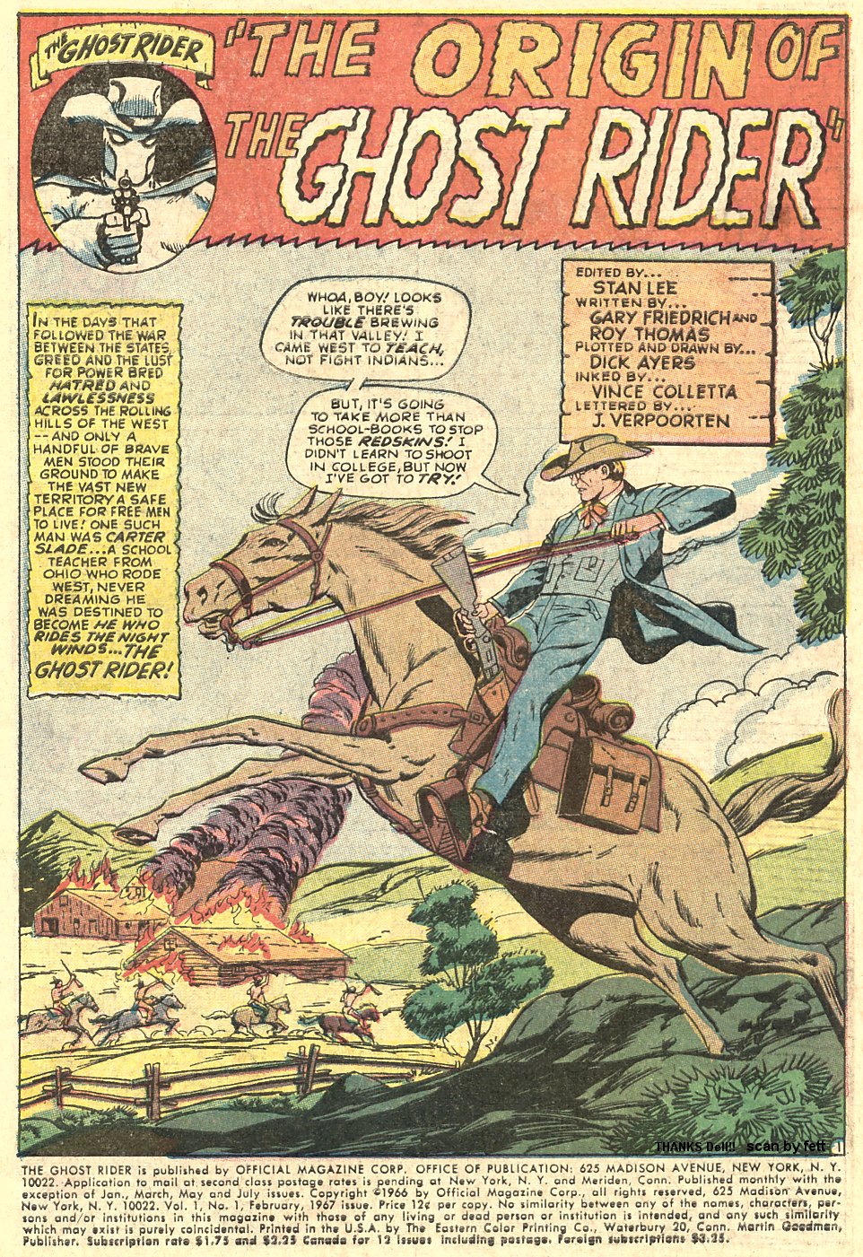 The Ghost Rider Issue #1 #1 - English 3
