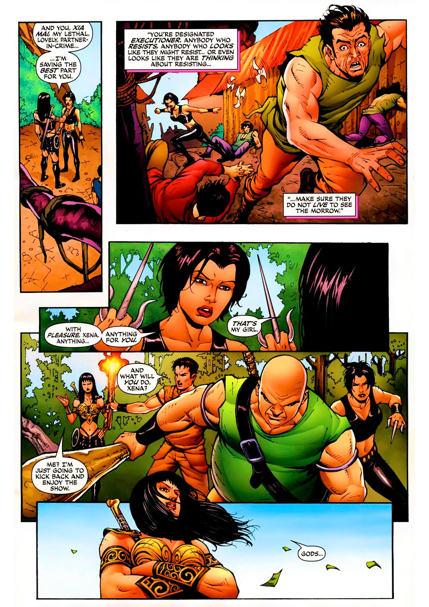 Read online Xena: Warrior Princess - Dark Xena comic -  Issue #2 - 5