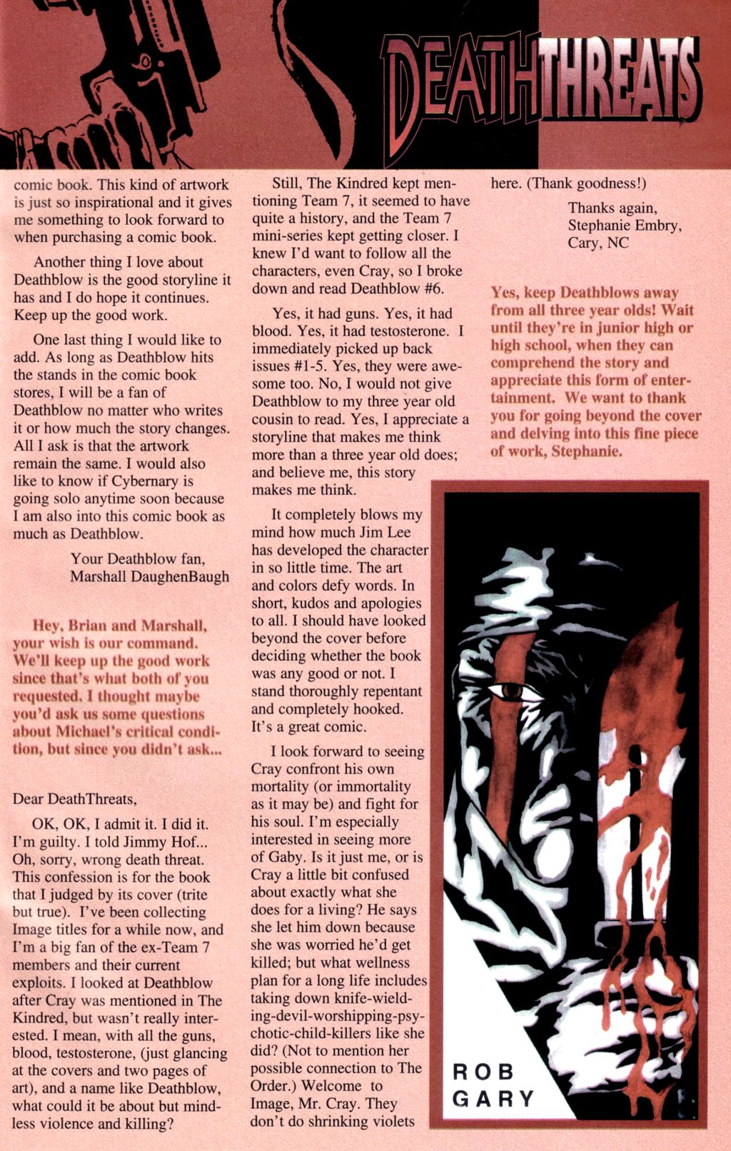 Read online Deathblow comic -  Issue #8 - 24