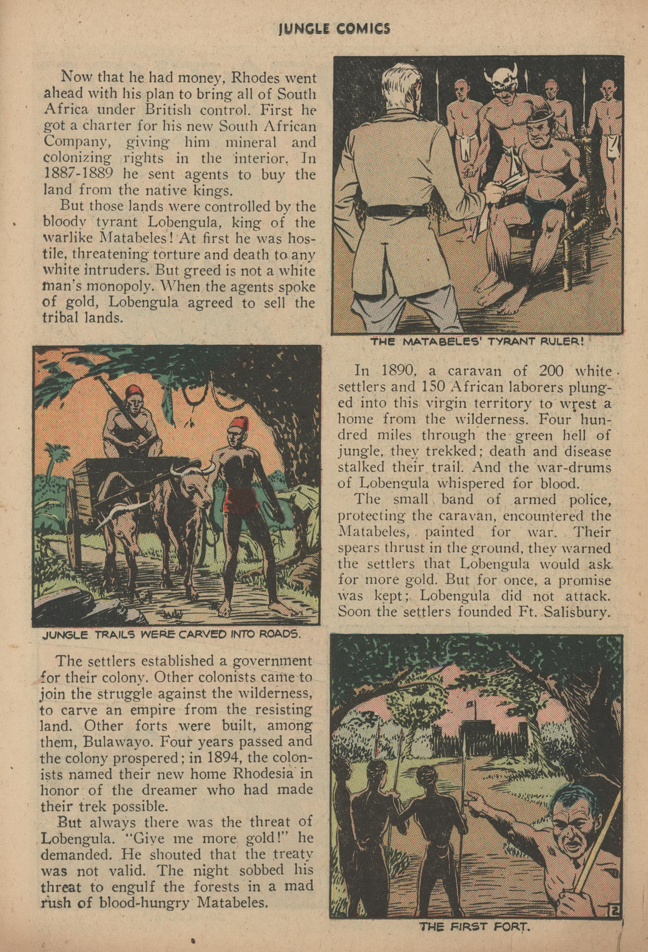 Read online Jungle Comics comic -  Issue #85 - 26