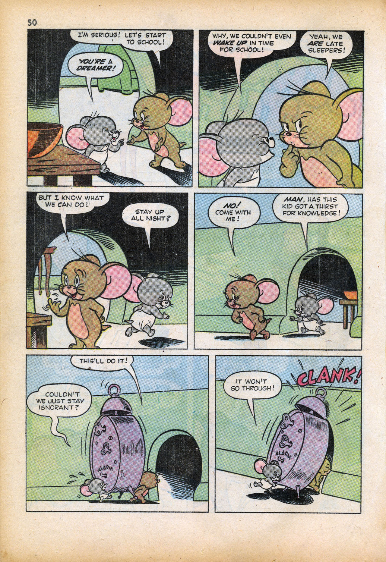 Read online Tom & Jerry's Back to School comic -  Issue # TPB - 52