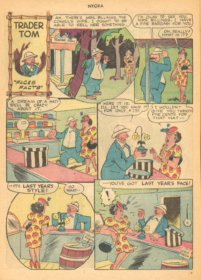 Read online Nyoka the Jungle Girl (1945) comic -  Issue #8 - 12