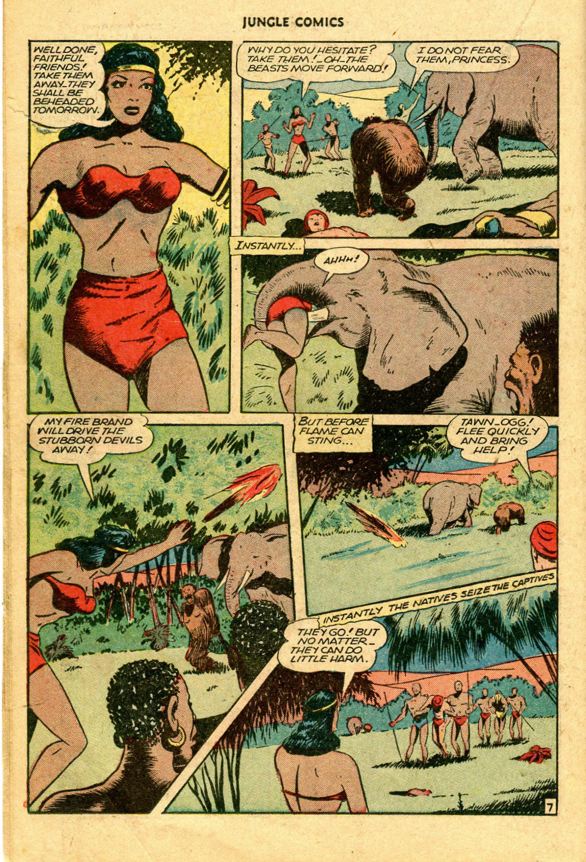 Read online Jungle Comics comic -  Issue #75 - 26