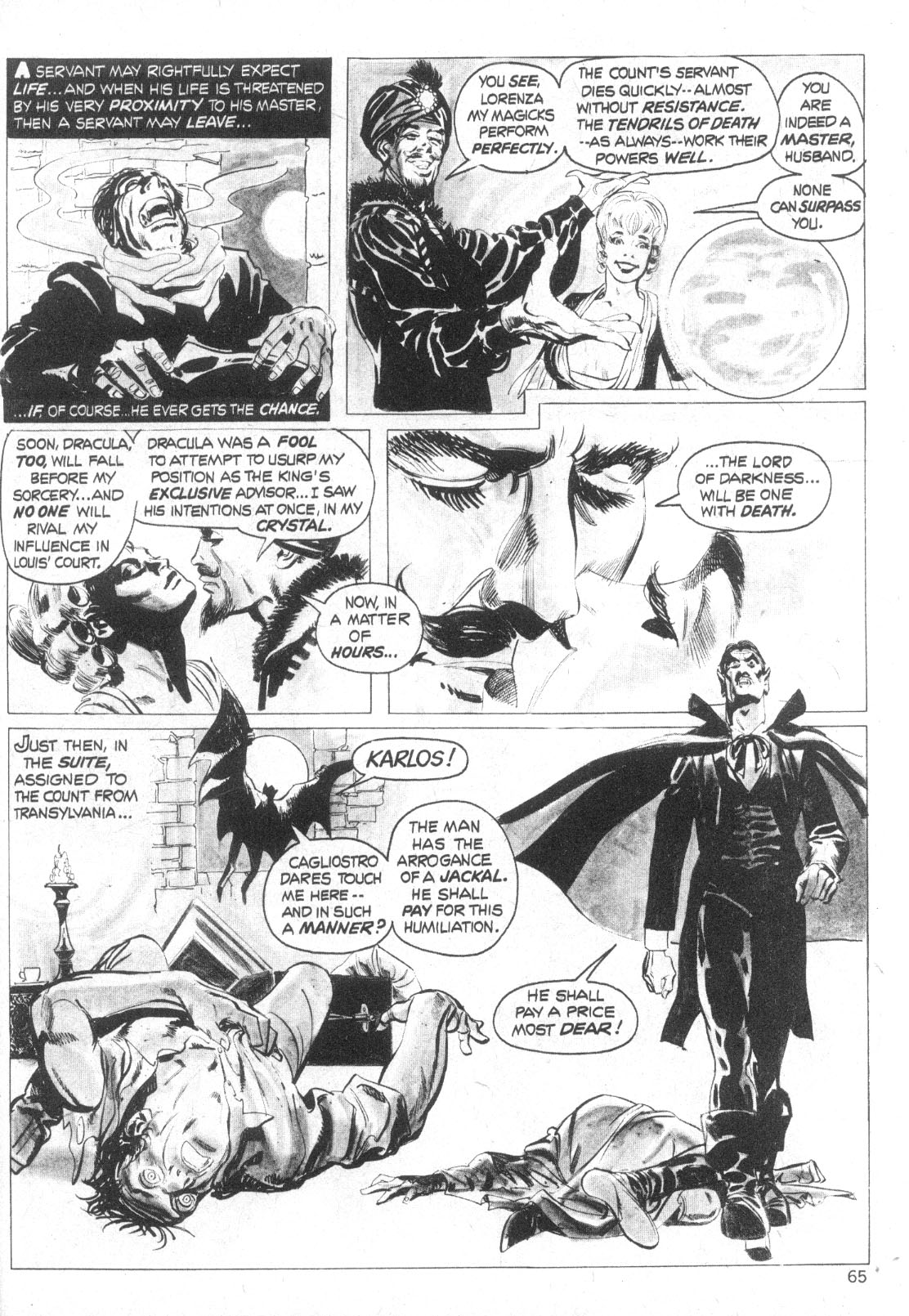 Read online Dracula Lives comic -  Issue #1 - 66