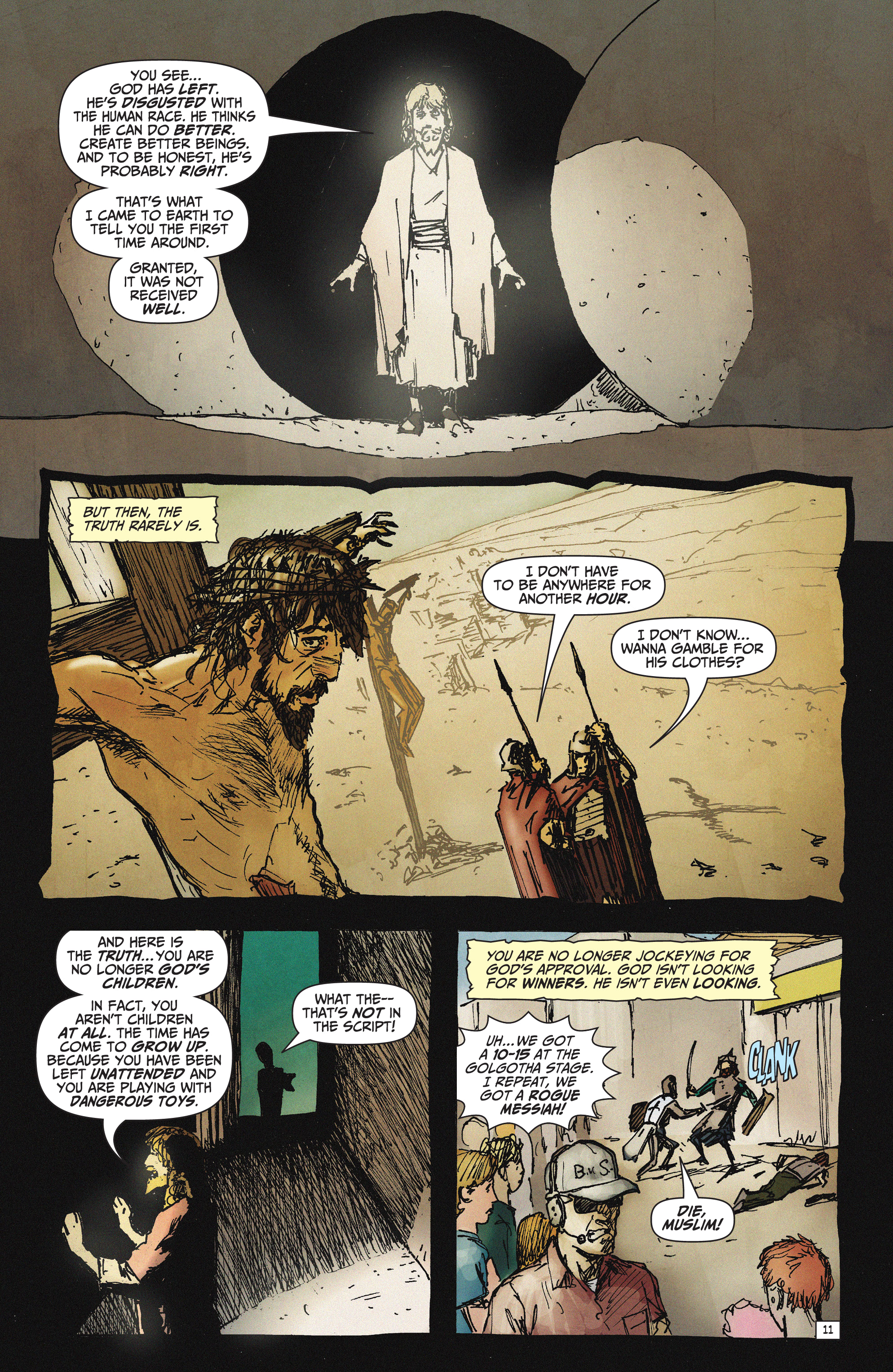 Read online Second Coming: Only Begotten Son comic -  Issue #2 - 13