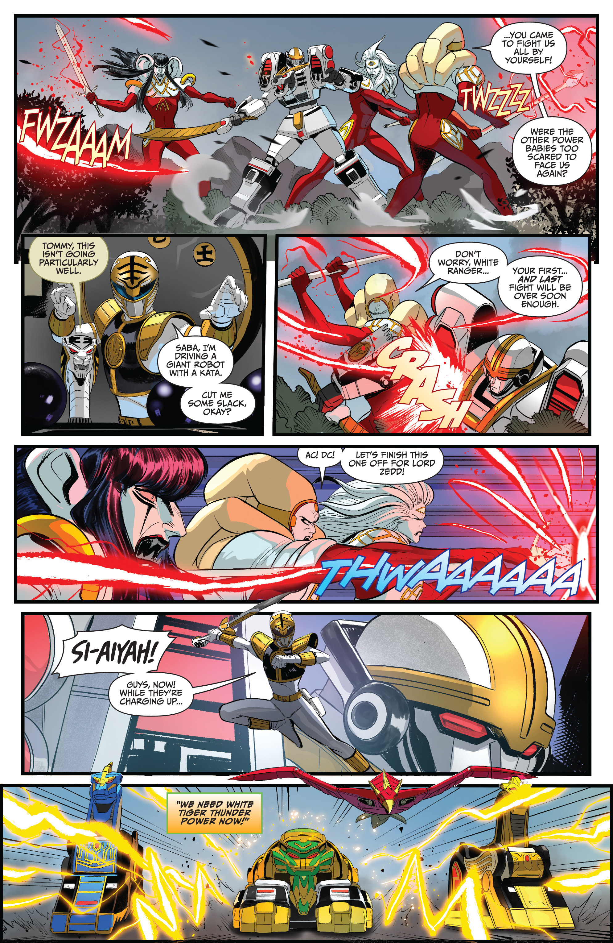 Read online Saban's Go Go Power Rangers comic -  Issue #27 - 17