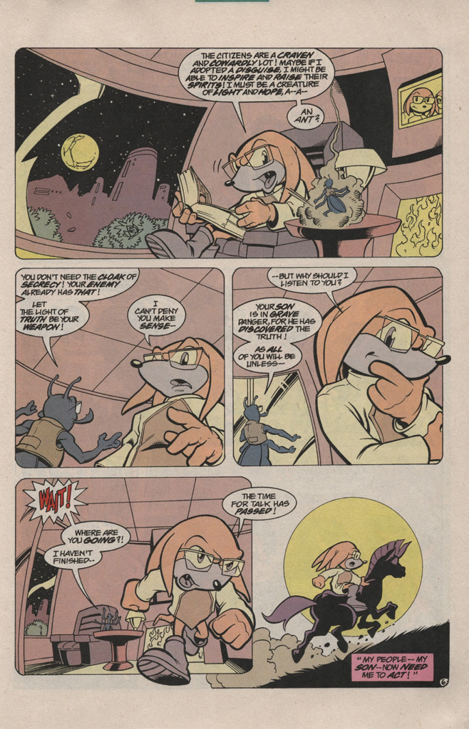 Read online Knuckles the Echidna comic -  Issue #2 - 11
