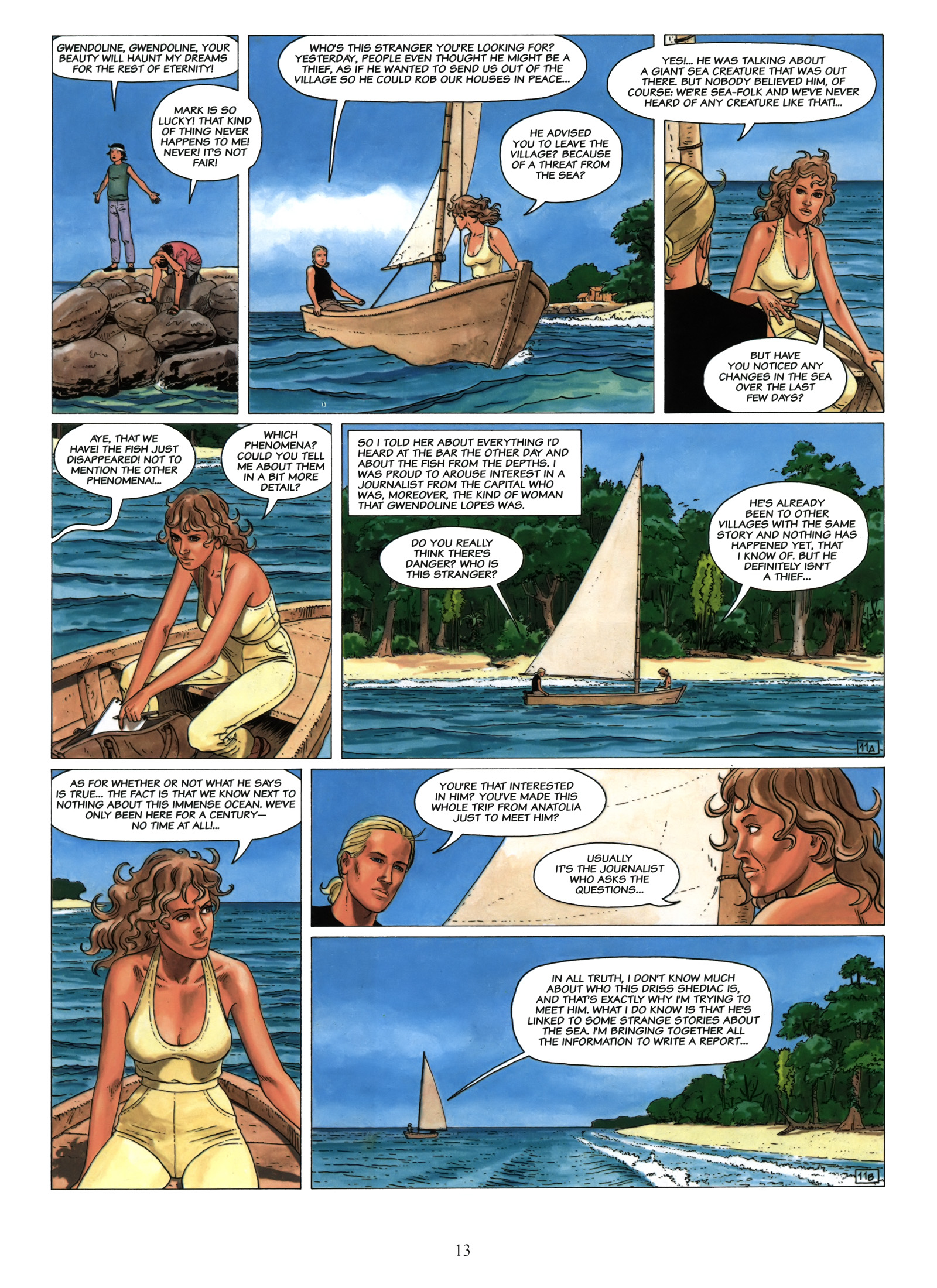 Read online Aldebaran comic -  Issue # TPB 1 - 15