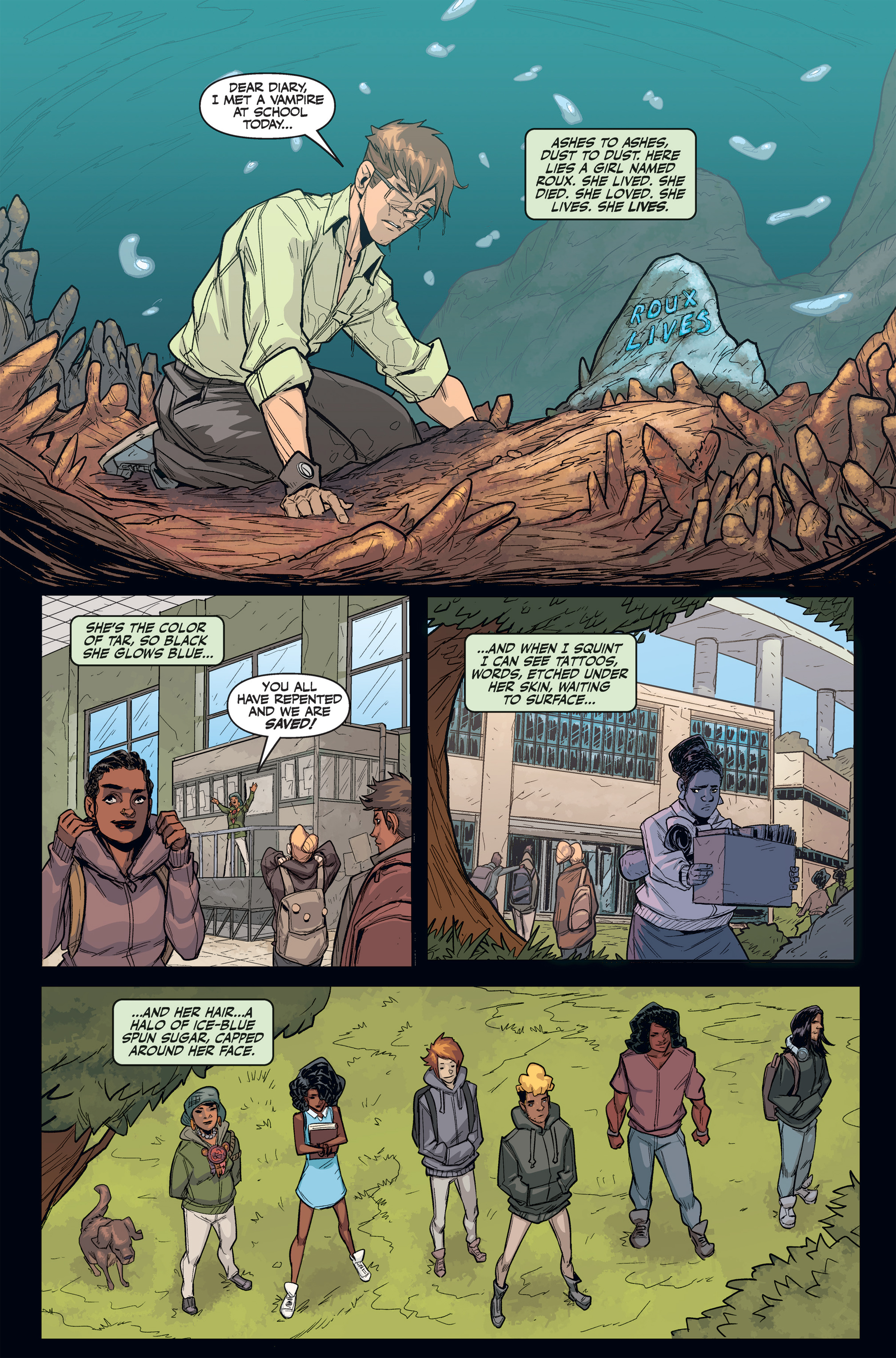 Read online Buffy the Vampire Slayer Season 12 comic -  Issue # _Library Edition (Part 2) - 1