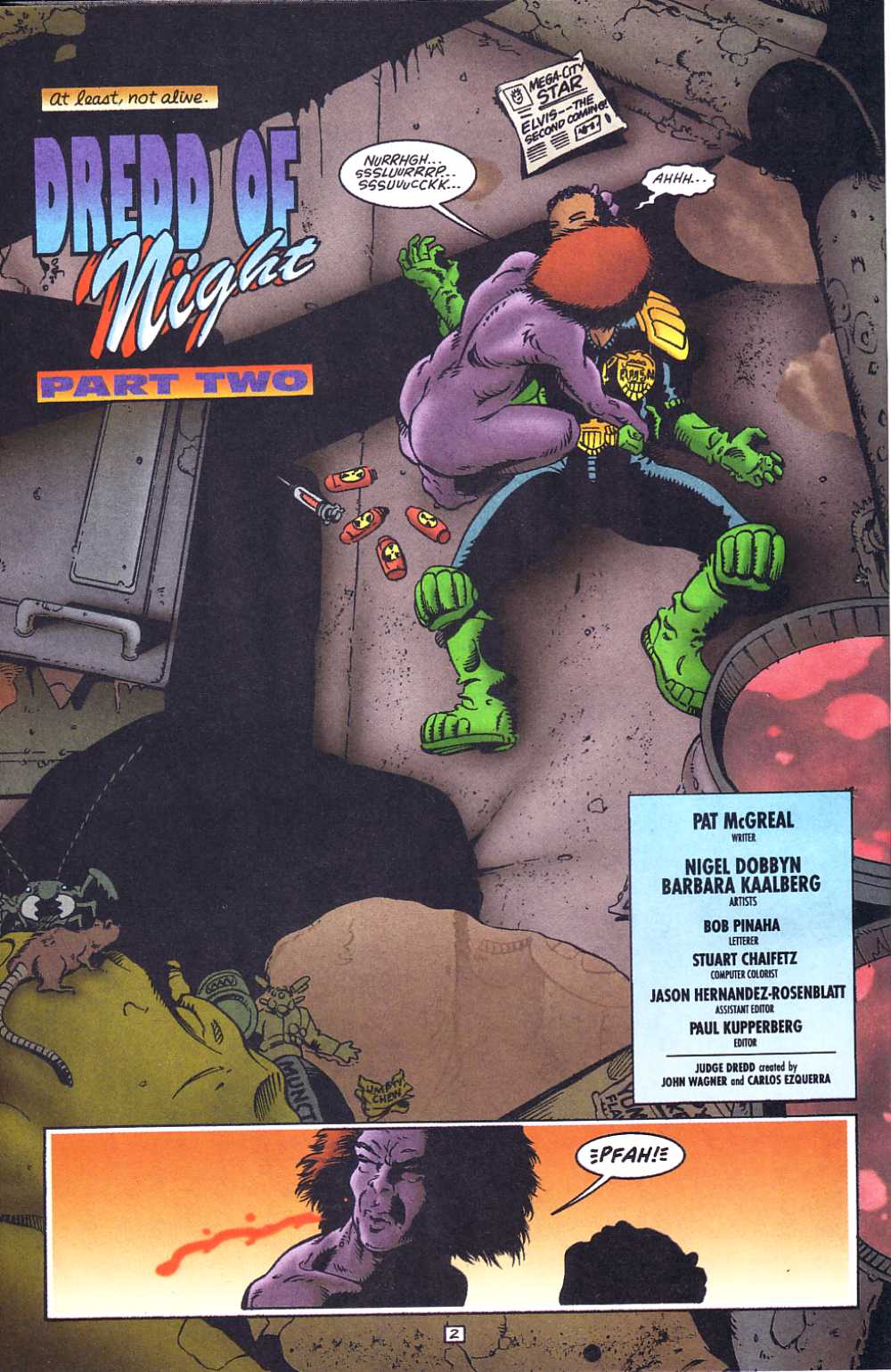 Read online Judge Dredd: Legends of the Law comic -  Issue #12 - 3