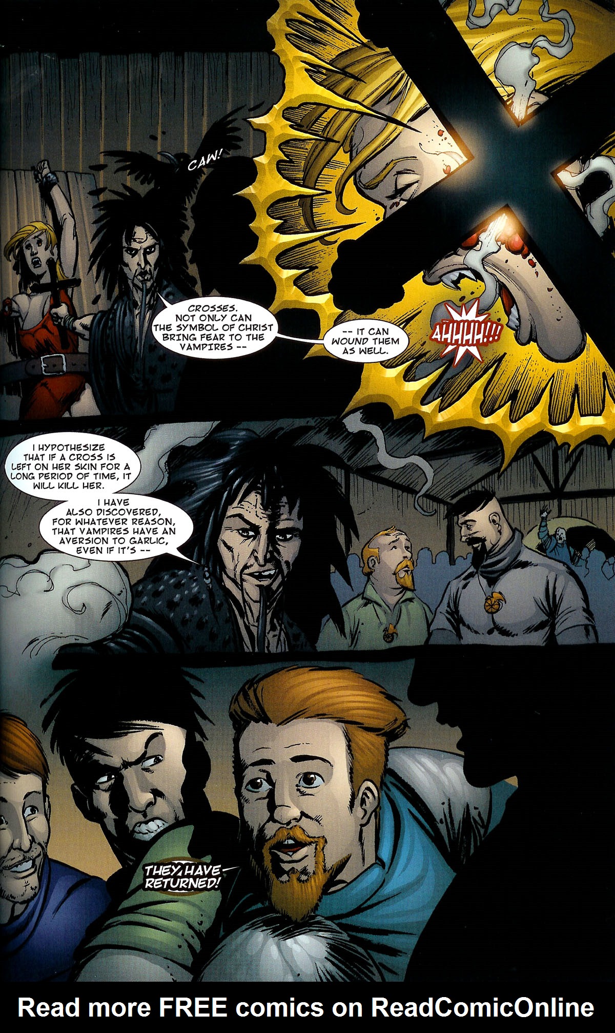 Read online Dracula vs King Arthur comic -  Issue #4 - 21